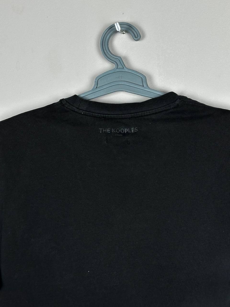 The Kooples The Kooples Black Embroidered Flower T Shirt Streetwear Size US L / EU 52-54 / 3 - 8 Thumbnail