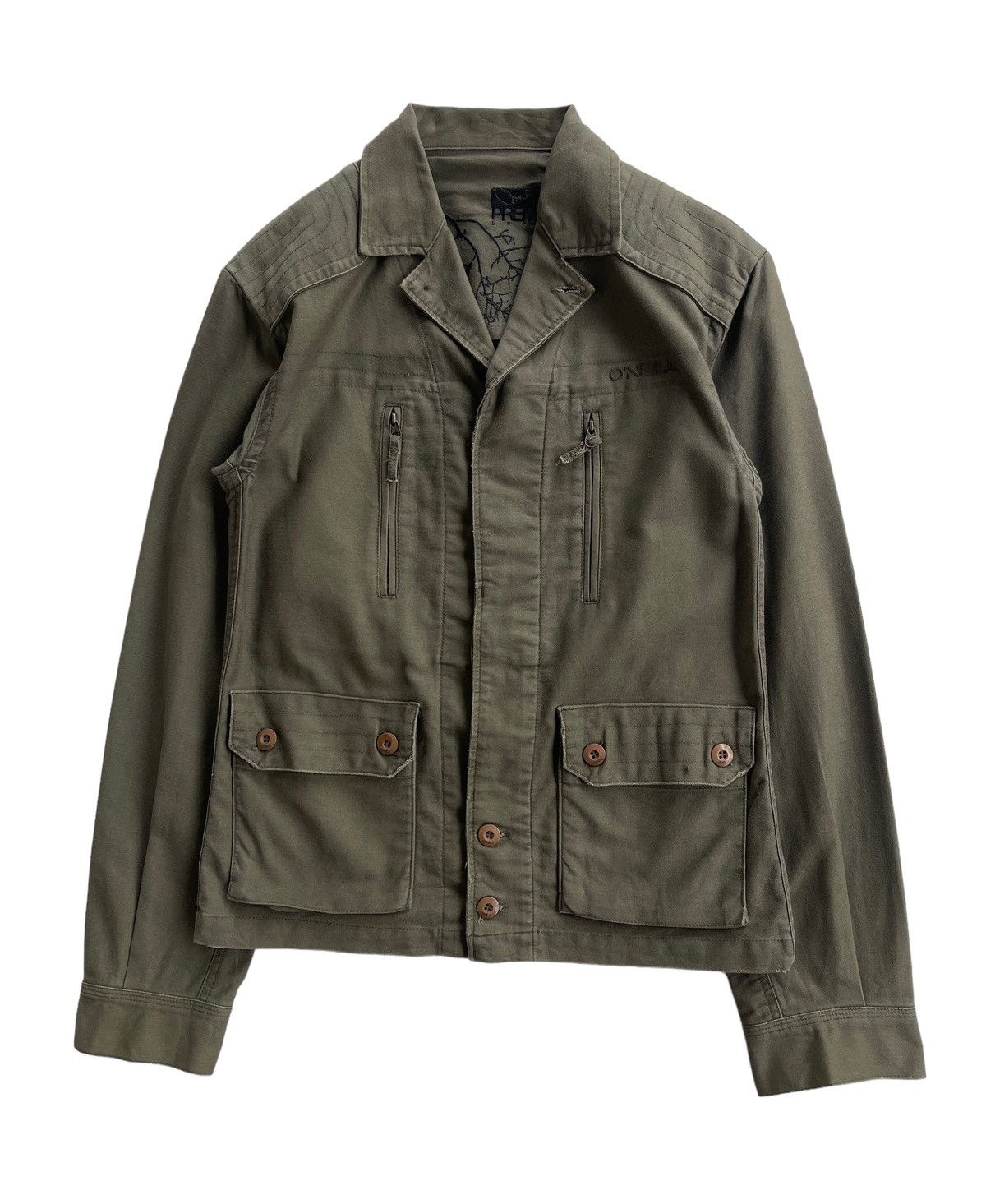 O'Neill Vintage Oneill Military Field Jacket Size US S / EU 44-46 / 1 - 1 Thumbnail