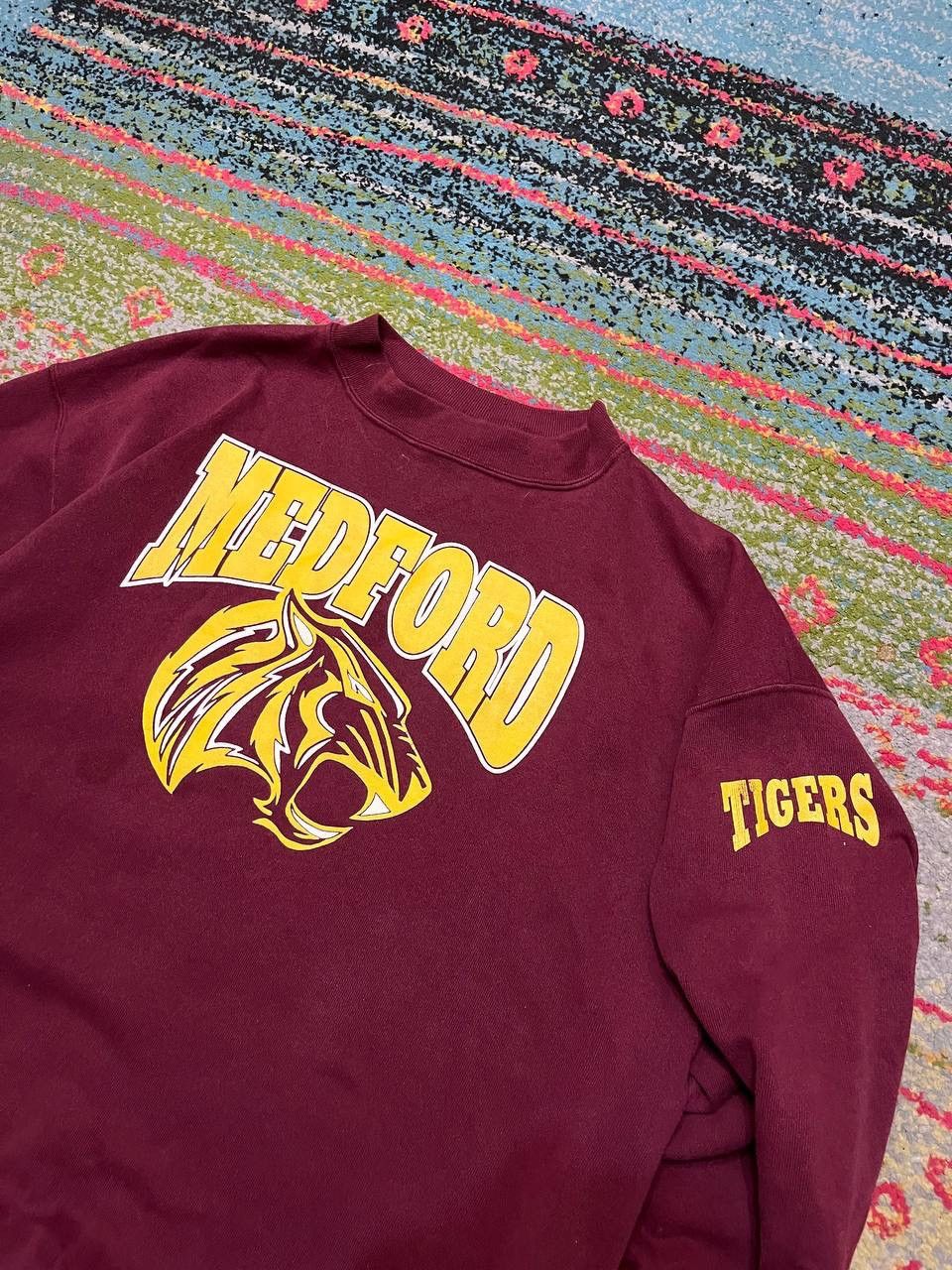Vintage Vintage Medford Heavy Cotton Boxy Sweatshirt L Size US L / EU 52-54 / 3 - 3 Thumbnail