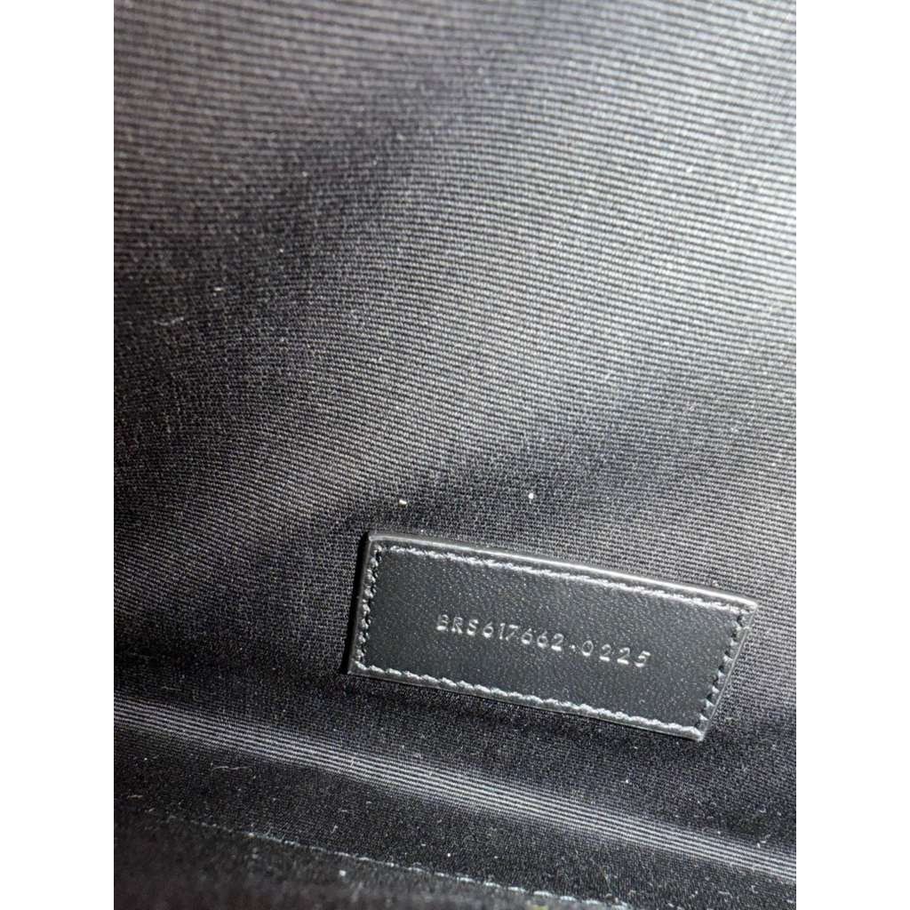 Saint Laurent Paris CC31 Size: OS / YSL Envelope wristlet in Grey Size ONE SIZE - 10 Thumbnail