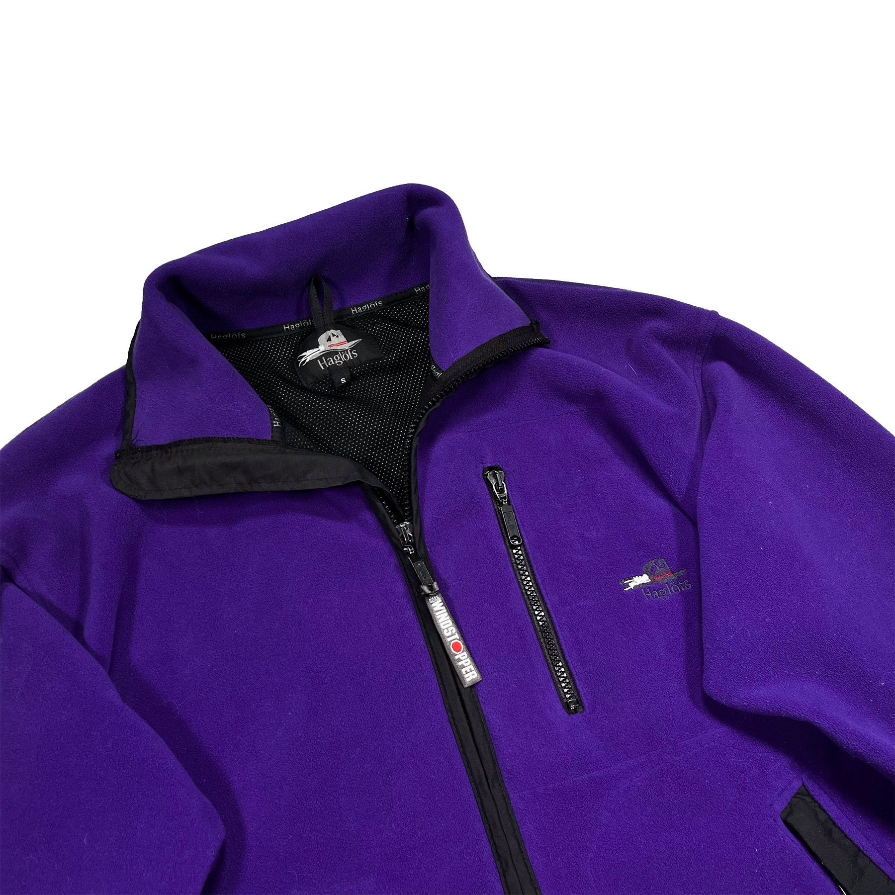 Haglofs Vintage 90s Haglofs Fleece Jacket GORE Wintstopper Size US M / EU 48-50 / 2 - 3 Thumbnail