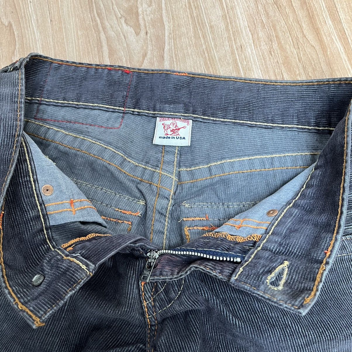True Religion Teue Religion Corduroy Pants Boot Cut Made In Usa Size 30" / US 8 / IT 44 - 6 Thumbnail
