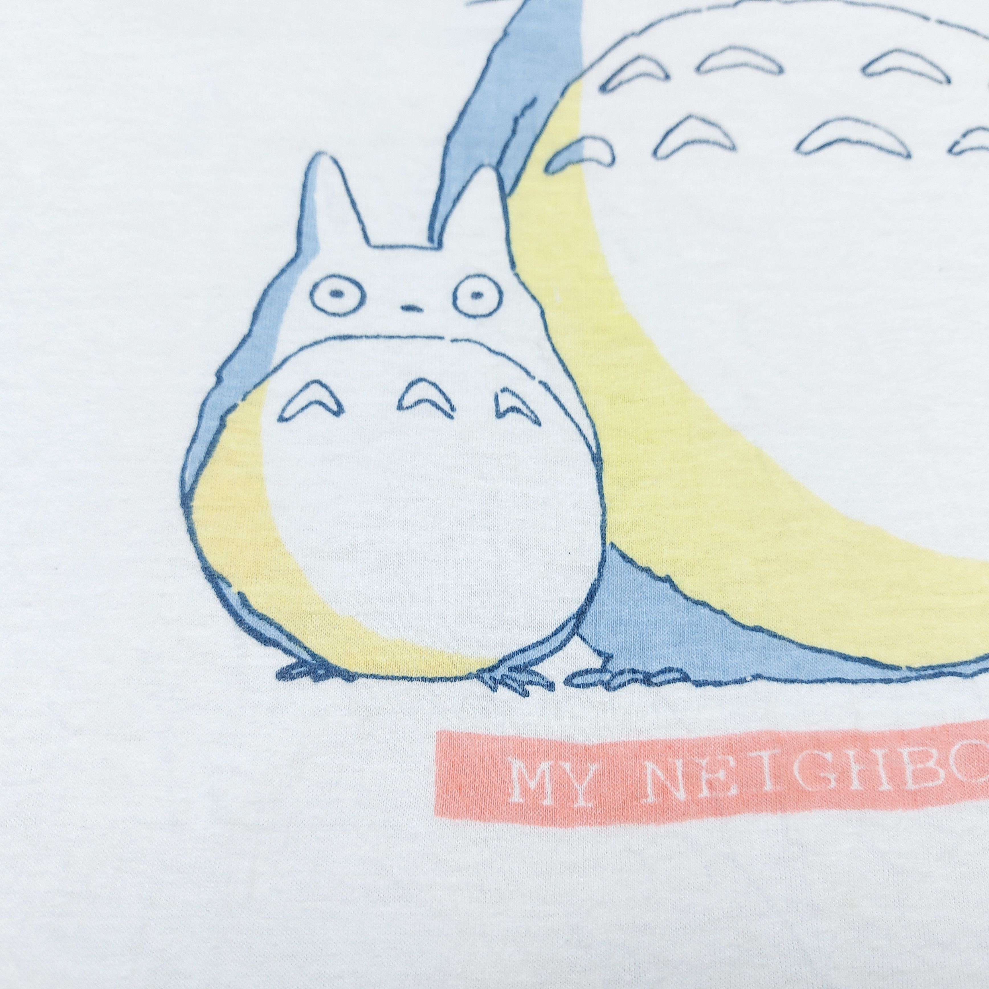 Anime Vintage 90s My Neighbor Totoro Studio Ghibli Collection TEE Size US L / EU 52-54 / 3 - 5 Thumbnail