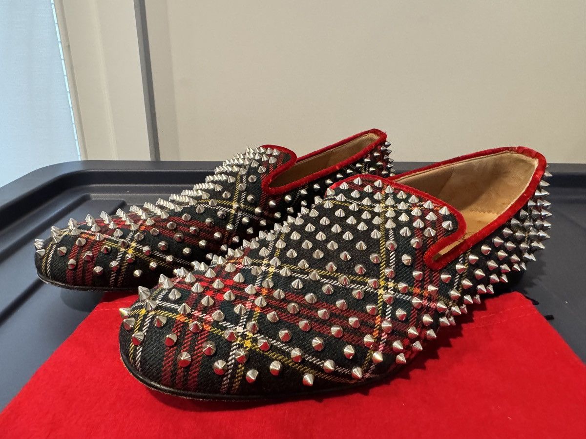 Christian Louboutin LOUBOUTIN MENS SPIKE LOAFERS Size US 13 / EU 46 - 8 Thumbnail
