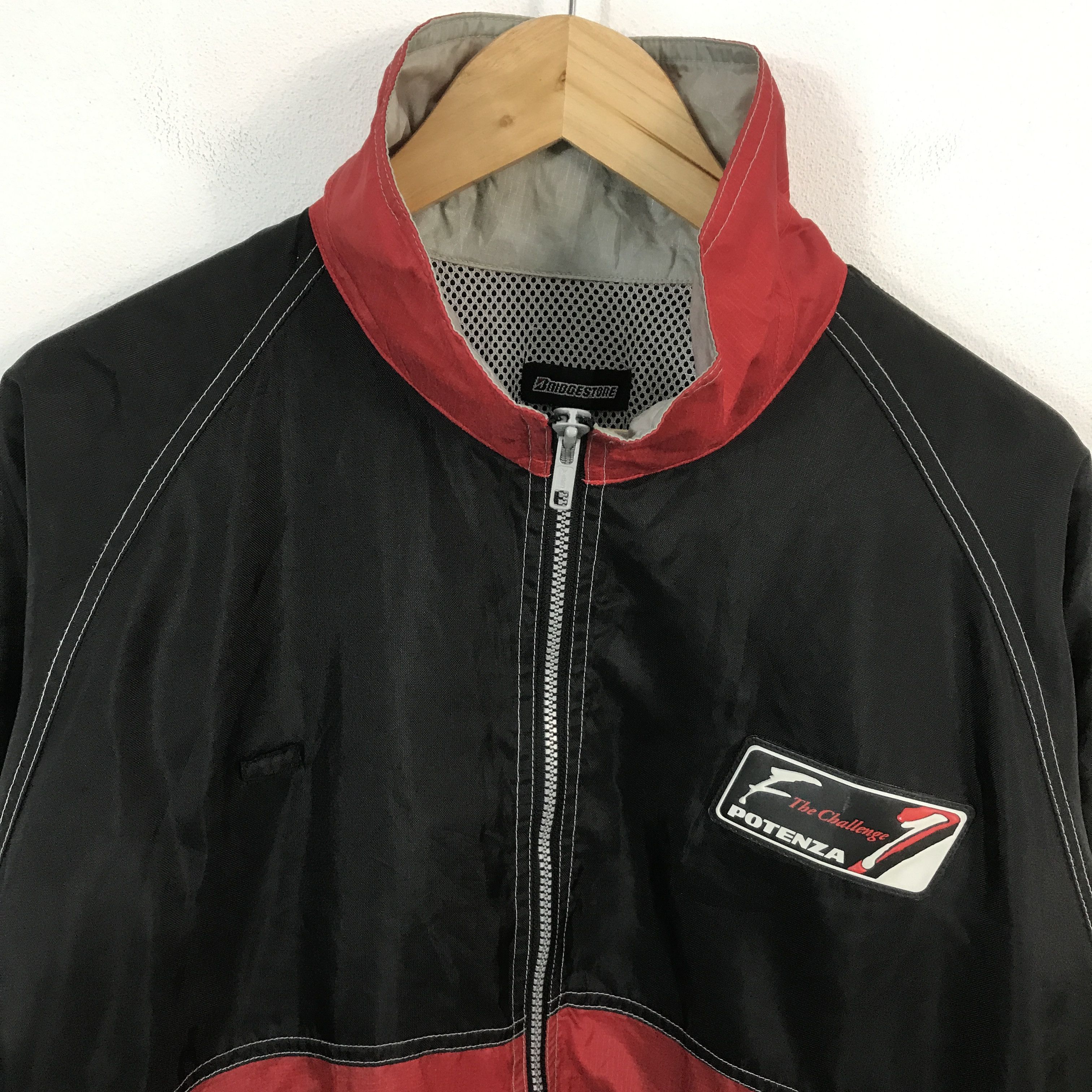 Japanese Brand potenza Formula 1 Bridgestone Racing Japan jacket Size US L / EU 52-54 / 3 - 3 Thumbnail
