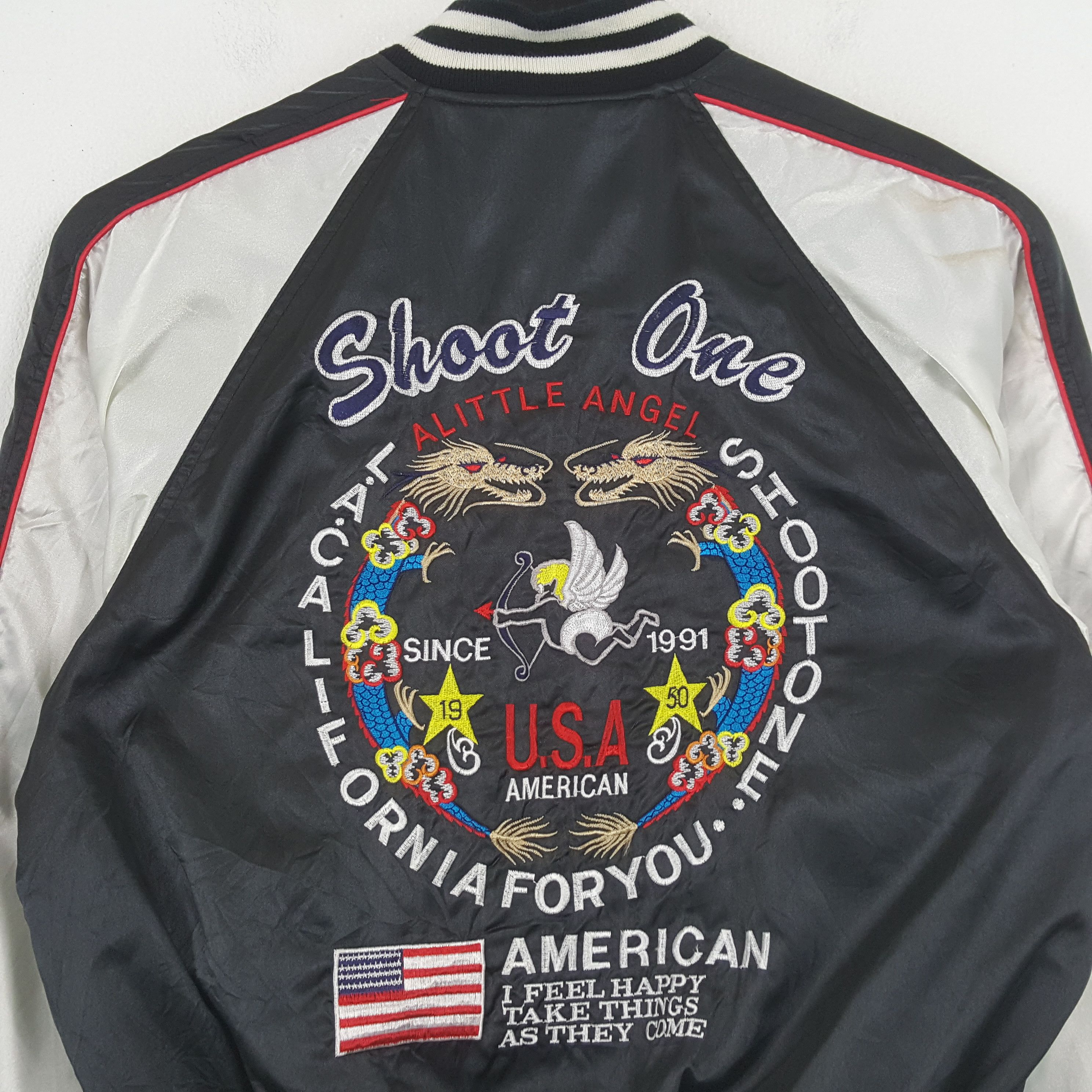 Vintage SUKAJAN Style Reversible Jacket C291N24 Size US M / EU 48-50 / 2 - 2 Thumbnail