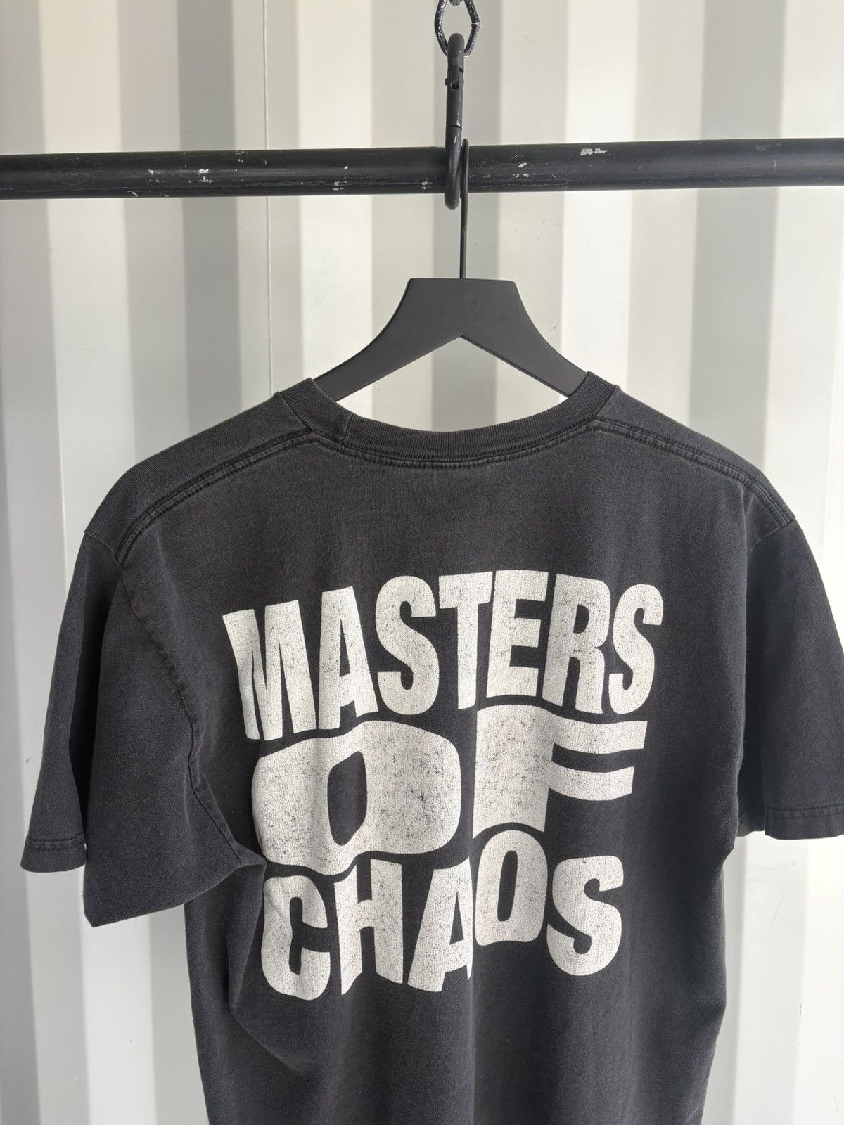 Band Tees Morbid Angel Master of Chaos Thrashed Sun Faded ERD GRUNGE Size US L / EU 52-54 / 3 - 5 Thumbnail