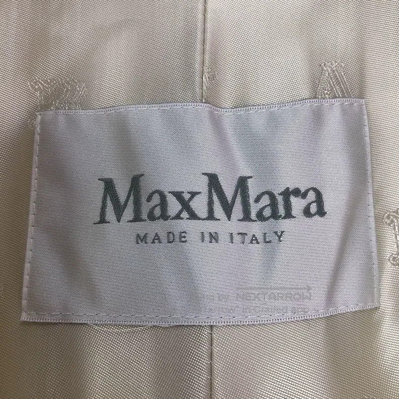 Max Mara Max Mara White double-breasted wool coat Size XS / US 0-2 / IT 36-38 - 5 Thumbnail