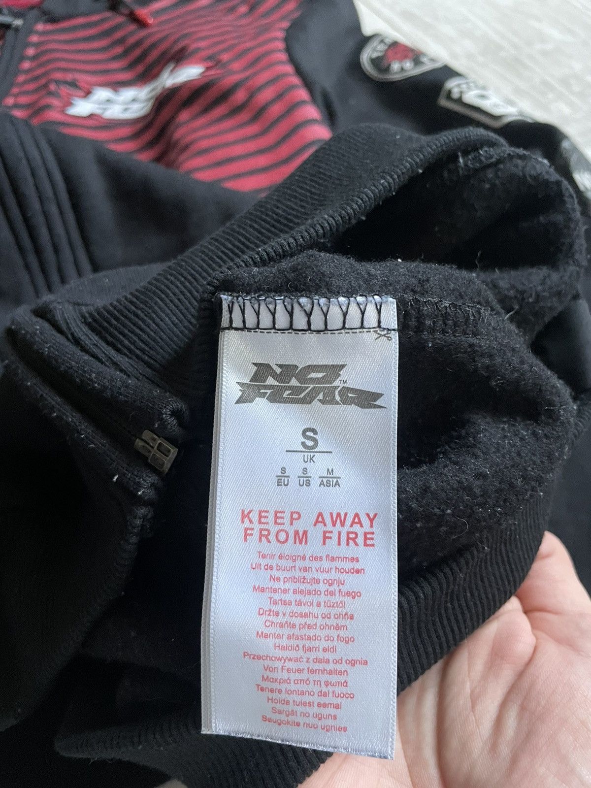 No Fear × Vintage Vintage No Fear Y2K Hoodie Skull Patch Logo X3 VERY RARE Size US S / EU 44-46 / 1 - 9 Thumbnail