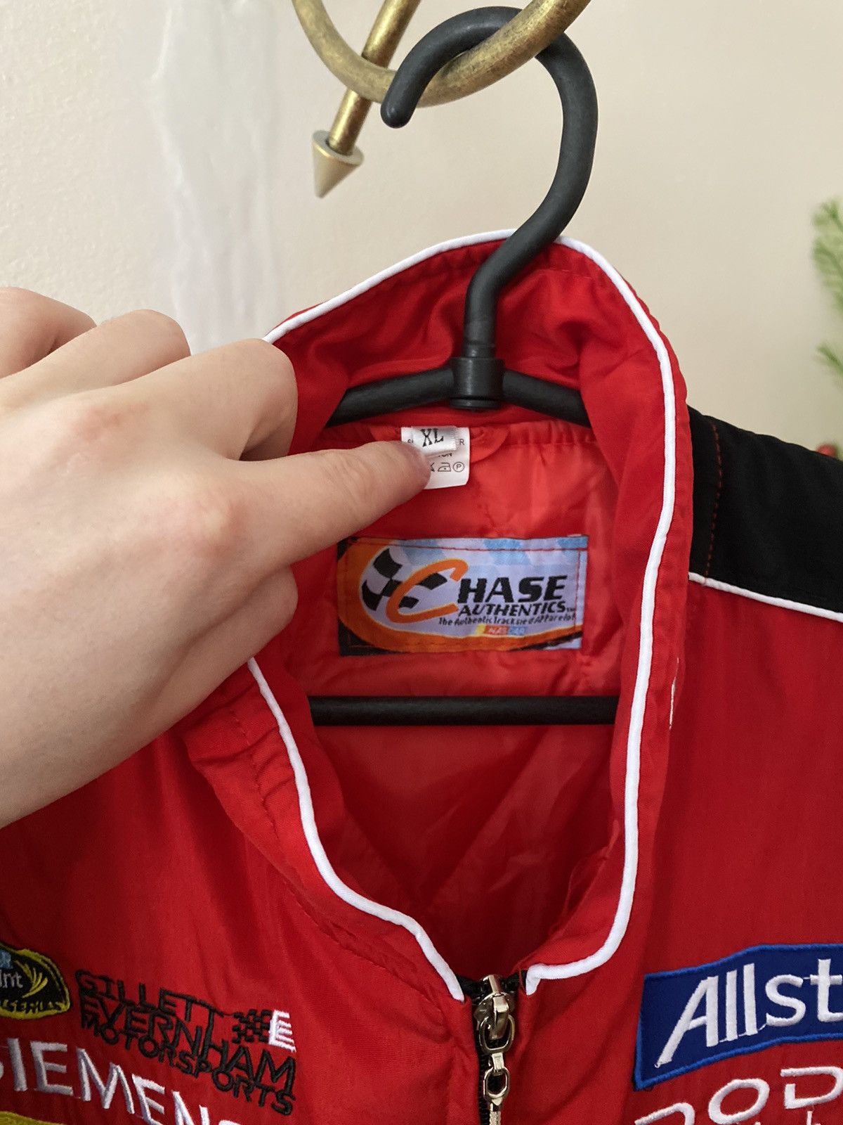 NASCAR Vintage NASCAR BUD Budweiser Racing Jacket Big Logo F1 Size US XL / EU 56 / 4 - 13 Thumbnail