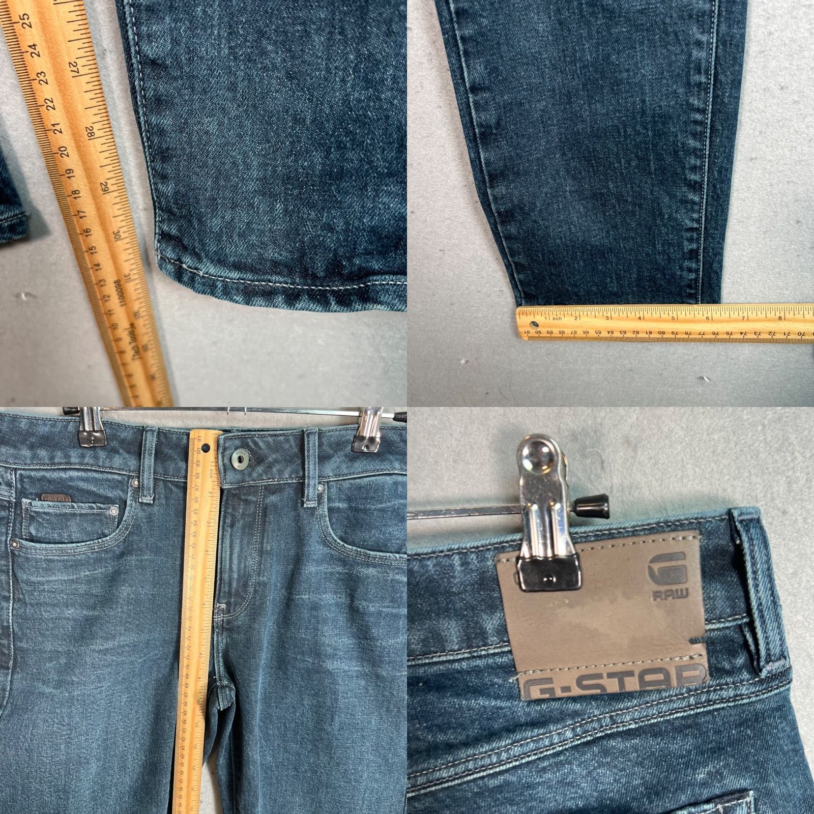 G-Star G-Star Raw Kate Boyfriend Jeans Size 28 x 34 Tapered Leg Blue Denim Jeans Womens Regular 30 in Waist 31 in Inseam Vintage N/A Size 28" / US 6 / IT 42 - 8 Thumbnail