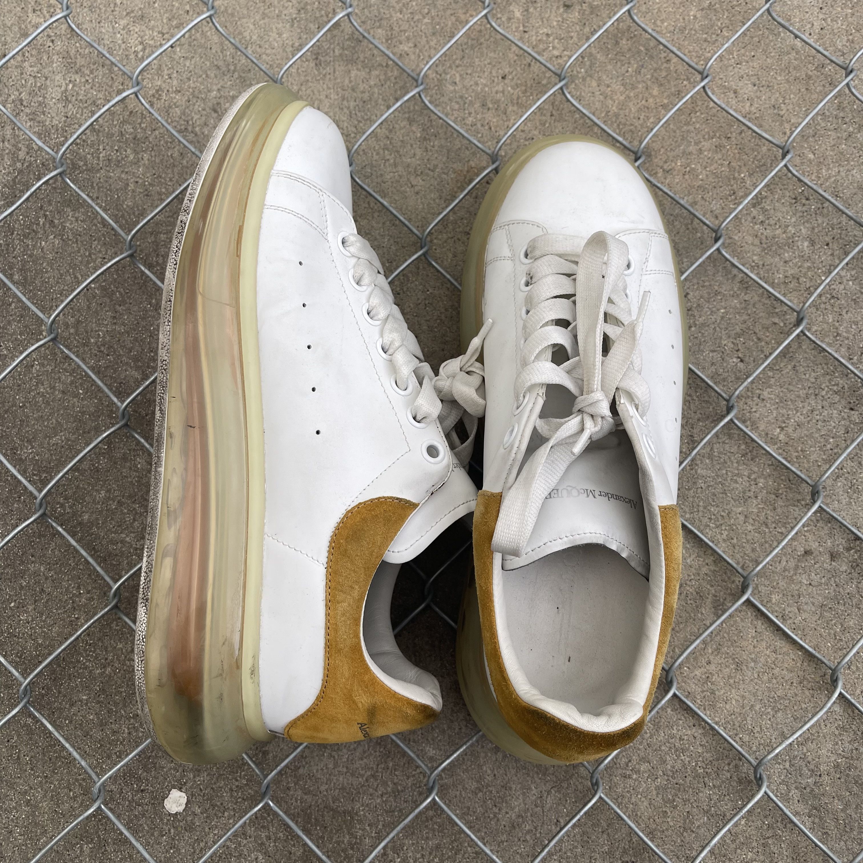 Alexander McQueen × Designer Alexander McQueen Mineral Yellow Sneakers Size US 10 / EU 43 - 1 Thumbnail