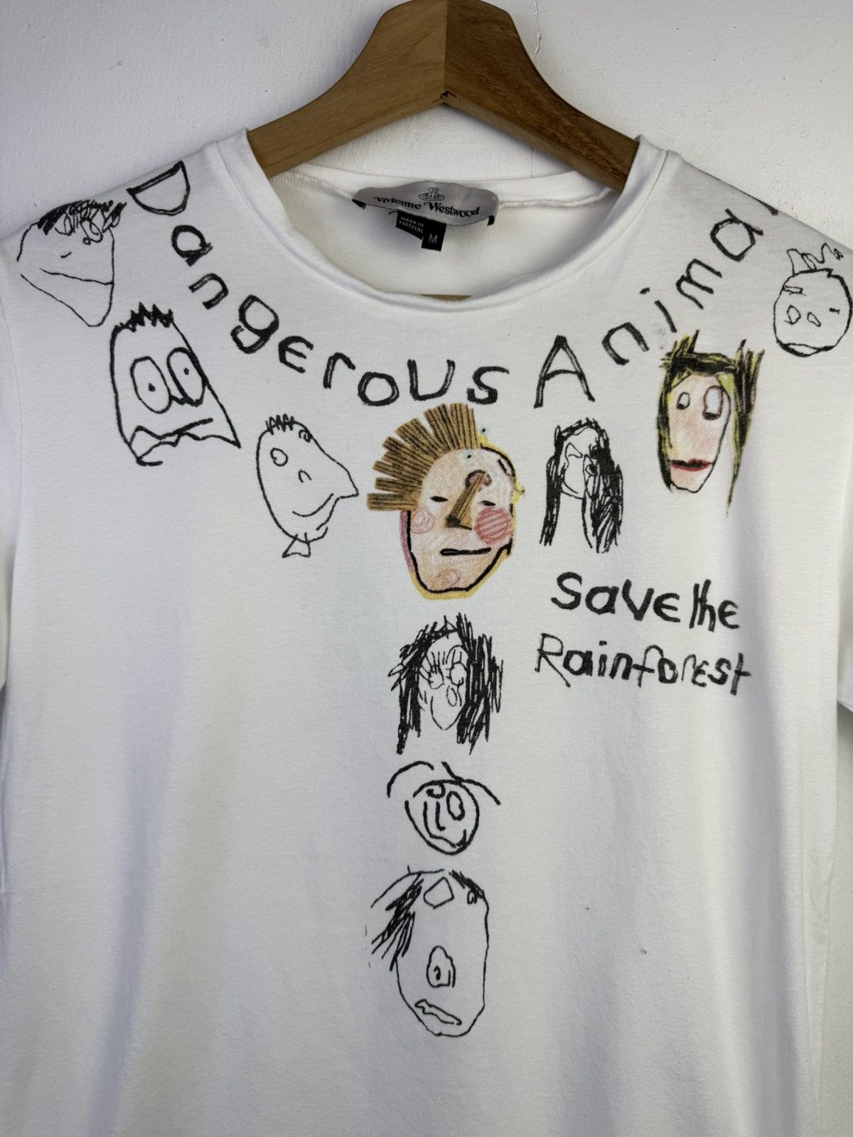 Vivienne Westwood Vivienne Westwood T-shirt White Graphic Pattern Size M / US 6-8 / IT 42-44 - 4 Thumbnail