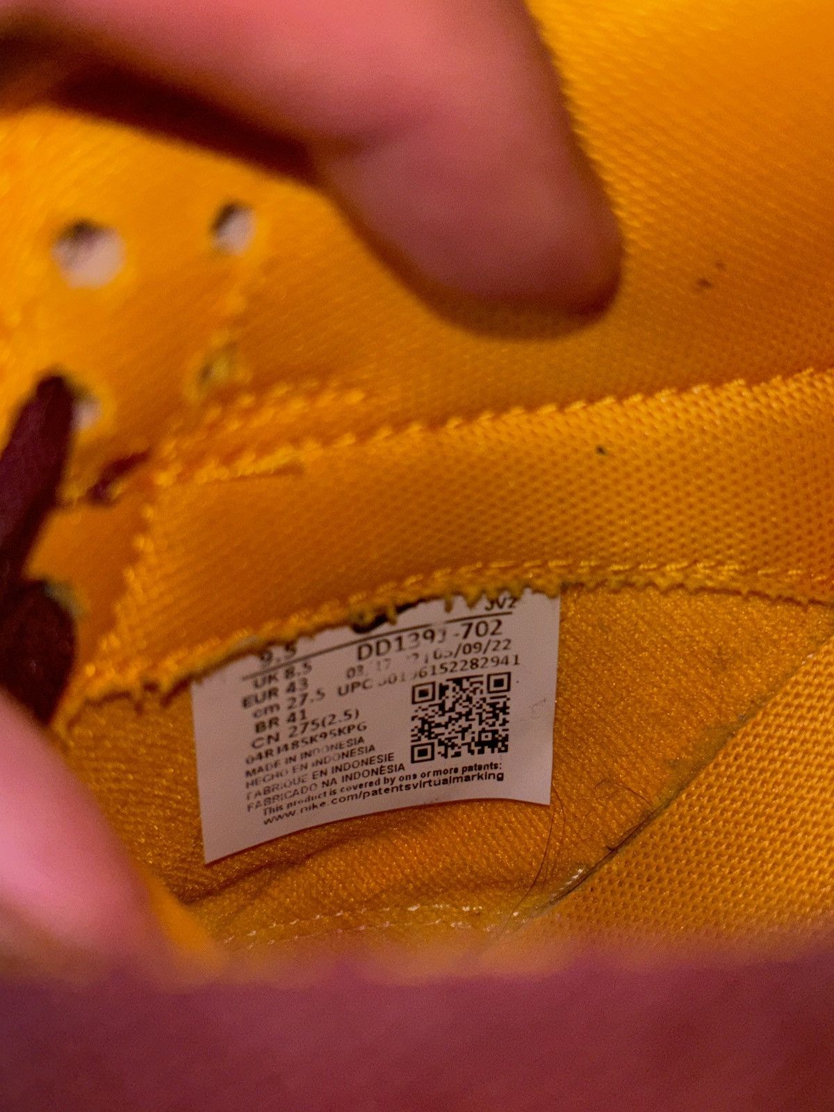 Nike Nike Dunk Low Size US 9.5 / EU 42-43 - 8 Thumbnail