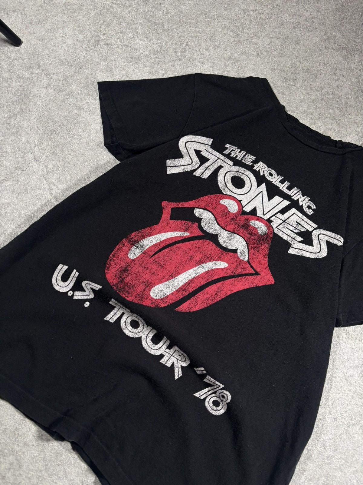 The Rolling Stones The rolling stones vintage distressed tee archive clothing Size US S / EU 44-46 / 1 - 3 Thumbnail