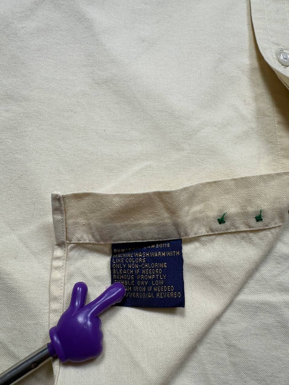 Tommy Hilfiger Vintage Tommy Hilfiger Shirt, Size L – Classic Preppy Long Size US L / EU 52-54 / 3 - 5 Thumbnail