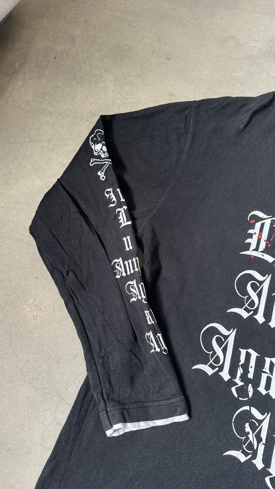 Japanese Brand VINTAGE SKKONE JAPAN POEMS TEE Size US M / EU 48-50 / 2 - 4 Thumbnail