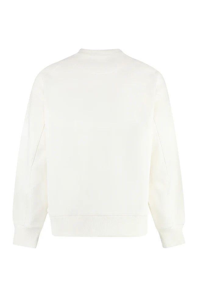 Y-3 o1y0525 Crewneck Sweatshirt in Off White Size US XL / EU 56 / 4 - 3 Thumbnail