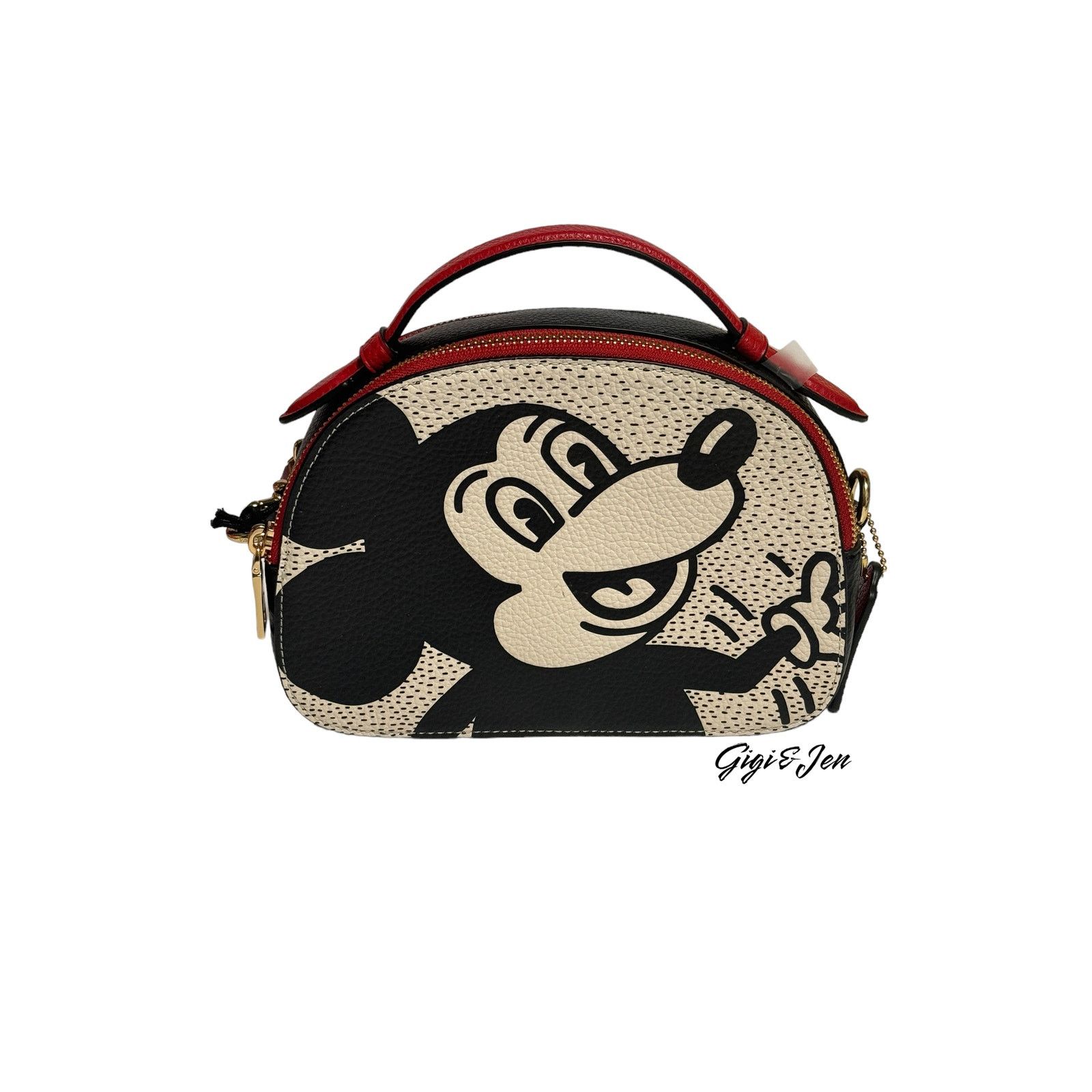 Coach Disney Mickey Mouse X Keith Haring Serena Satchel New Size ONE SIZE - 9 Thumbnail
