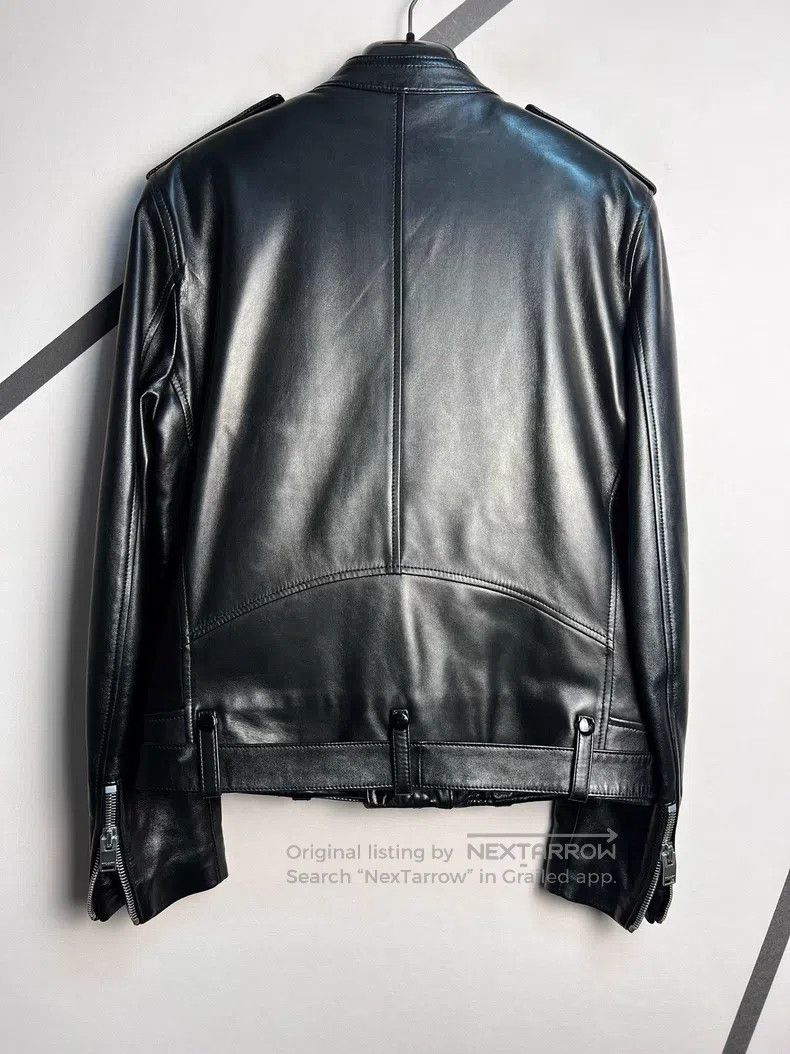 Saint Laurent Paris Saint Laurent Paris Lamb Leather Biker Jacket Size US L / EU 52-54 / 3 - 2 Thumbnail