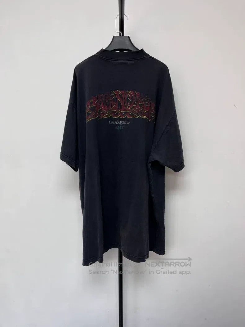 Balenciaga Balenciaga Casual Crew Neck Short Sleeve T-Shirt Size US XL / EU 56 / 4 - 2 Thumbnail