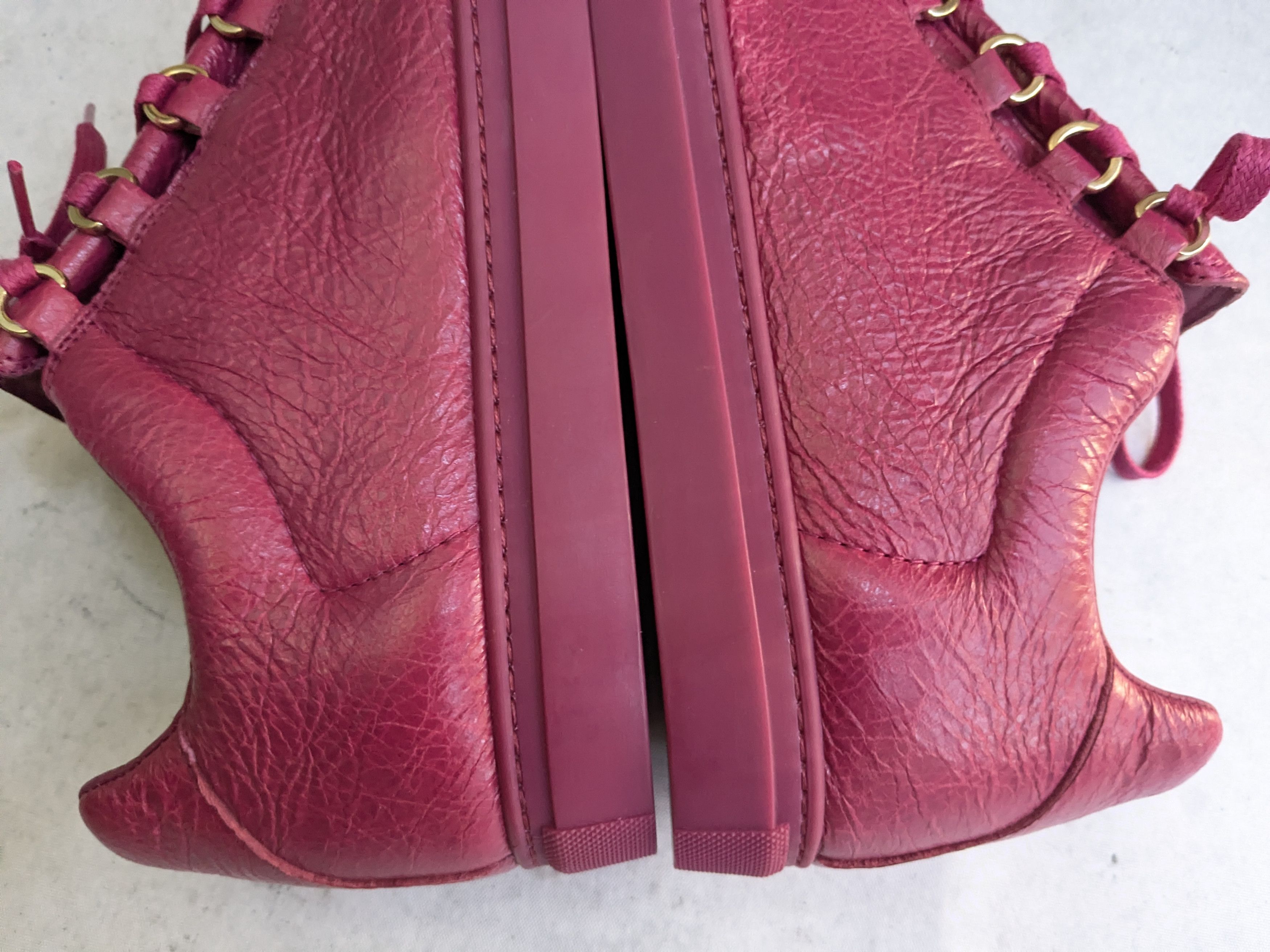 Balenciaga Balenciaga Arena Sneakers Pink Leather 10 Low Tops Size US 10 / EU 43 - 9 Thumbnail