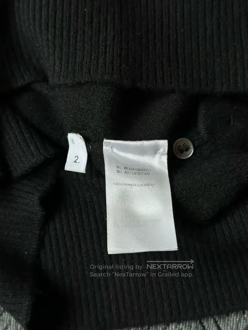 Thom Browne Thom Browne Black limited edition high collar cashmere swe Size US M / EU 48-50 / 2 - 3 Thumbnail