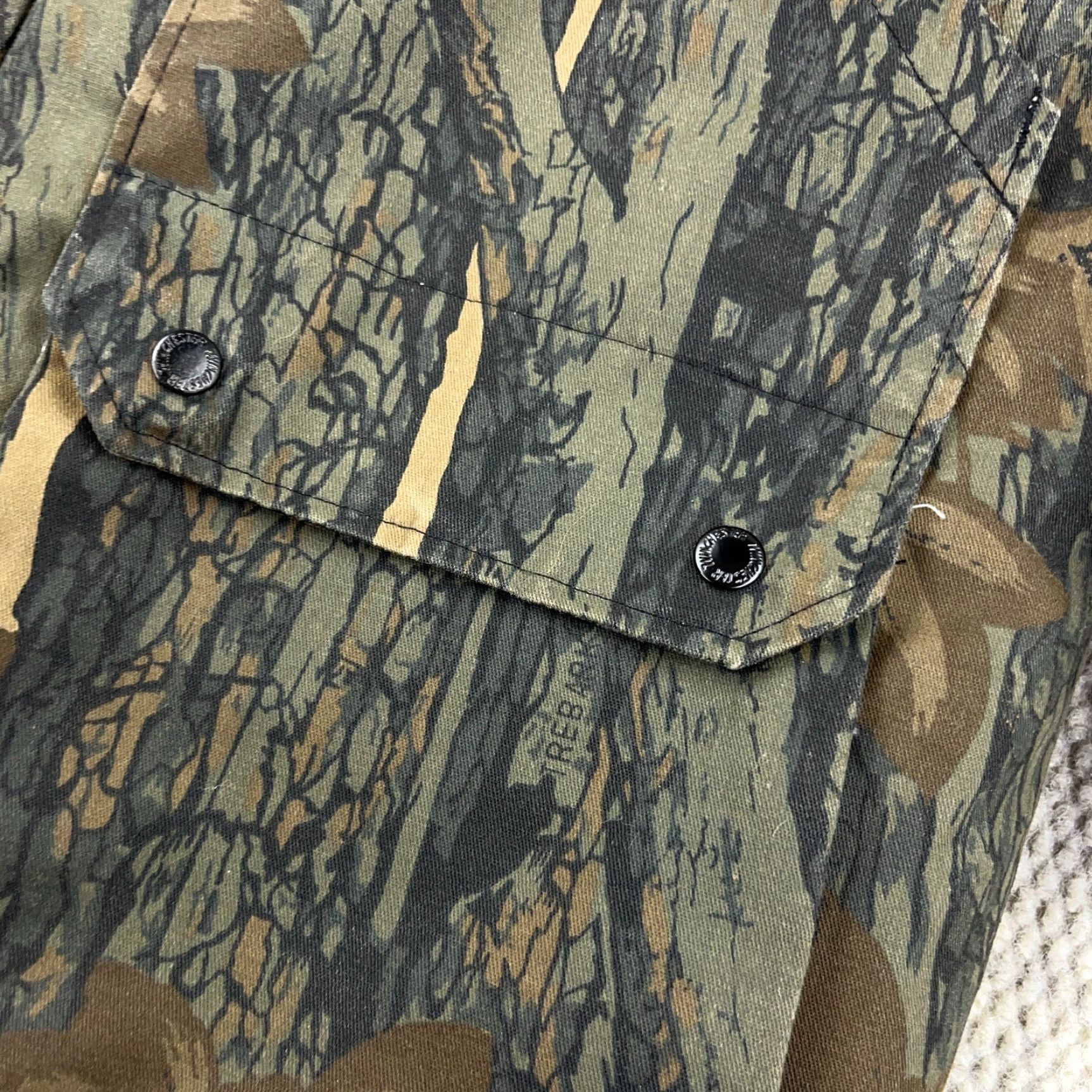 Vintage VINTAGE Winchester Jacket Men Large Trebark Camo Reversible Hooded 90s Parka Size US L / EU 52-54 / 3 - 3 Thumbnail