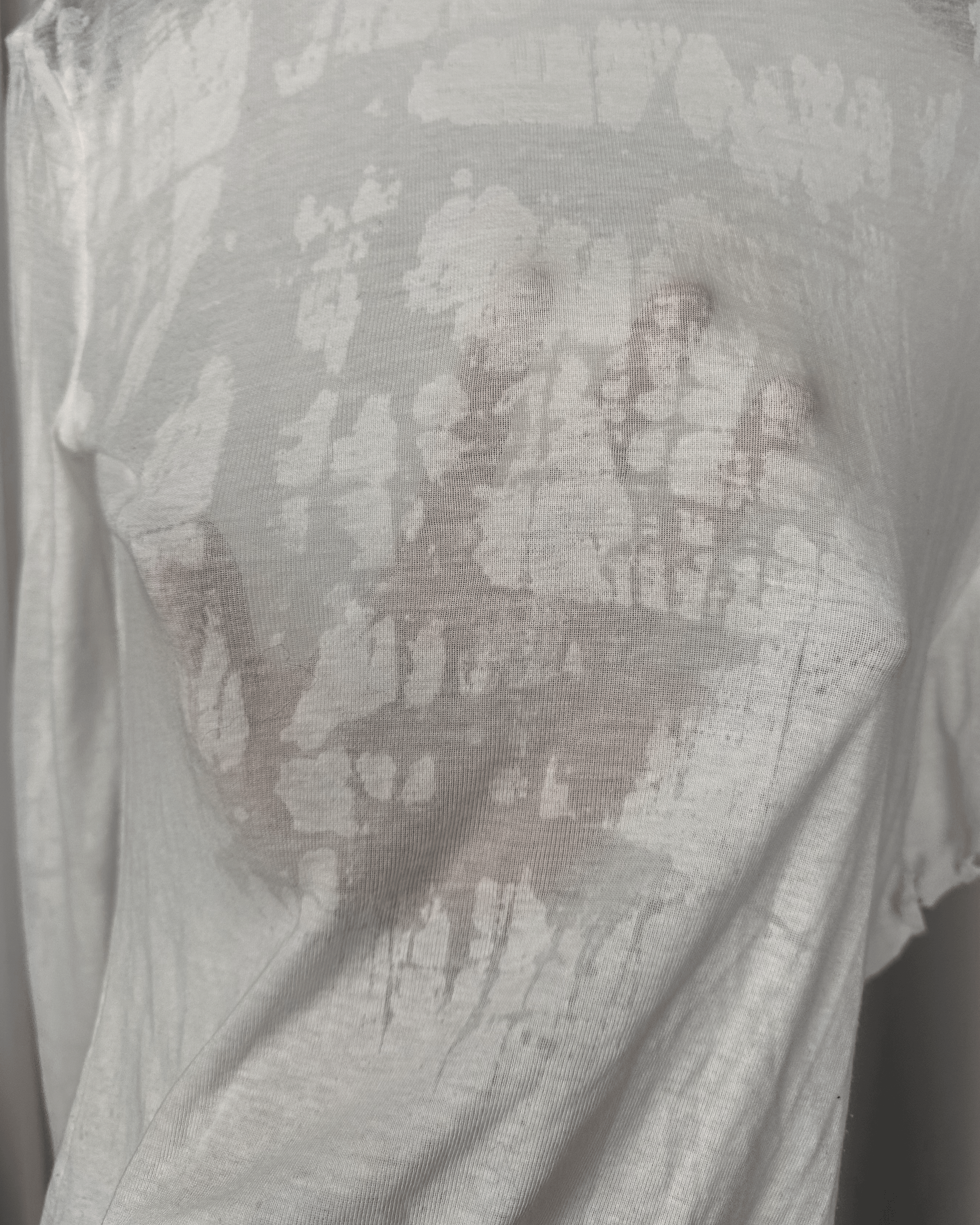 Maison Margiela Maison Margiela Blank Tag Flower Applique Sheer Longsleeve Size US S / EU 44-46 / 1 - 8 Thumbnail