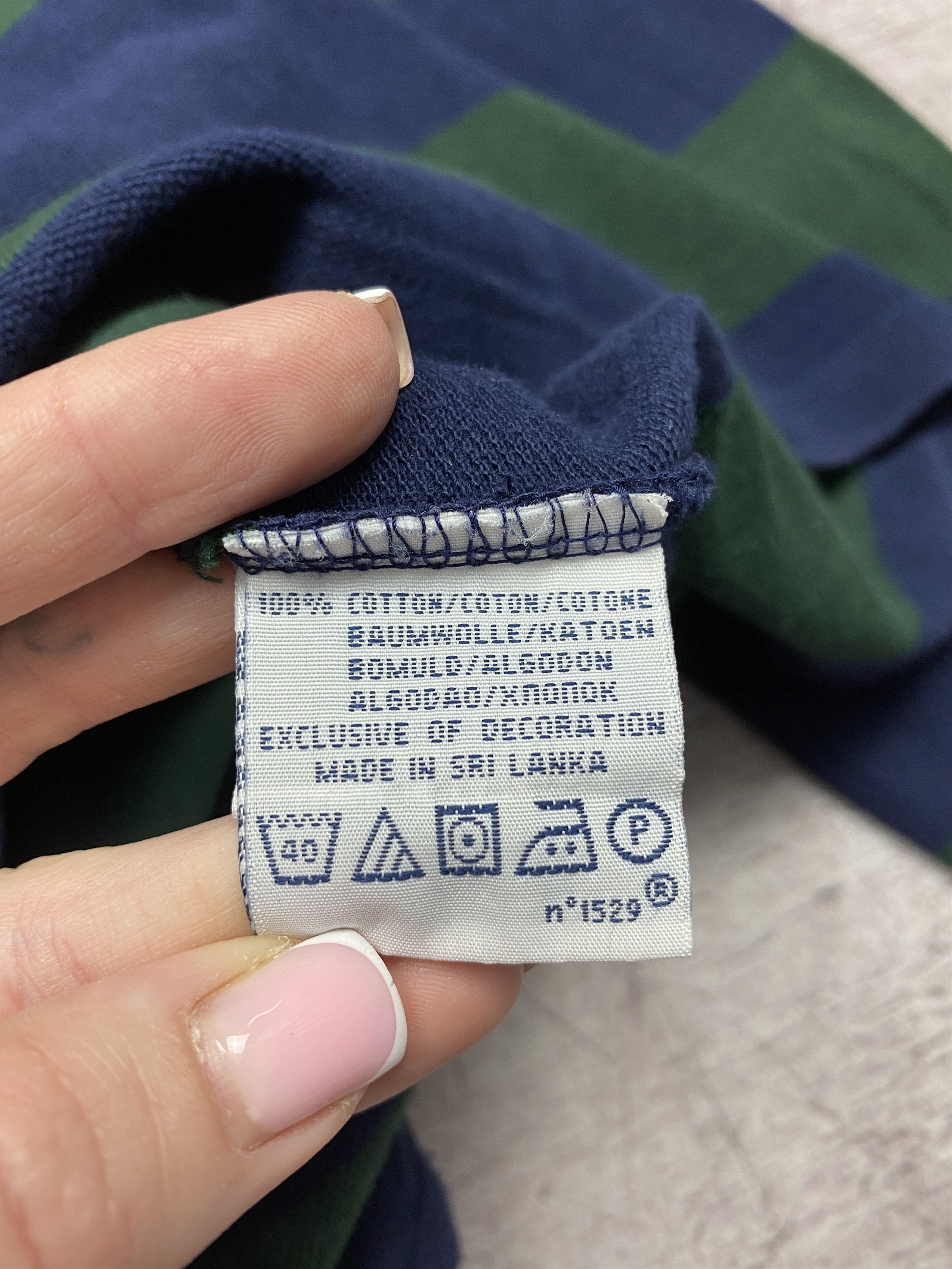 Polo Ralph Lauren × Ralph Lauren × Vintage Polo Ralph Lauren Vintage Rugby Long Sleeve Polo Shirt Size US M / EU 48-50 / 2 - 10 Thumbnail