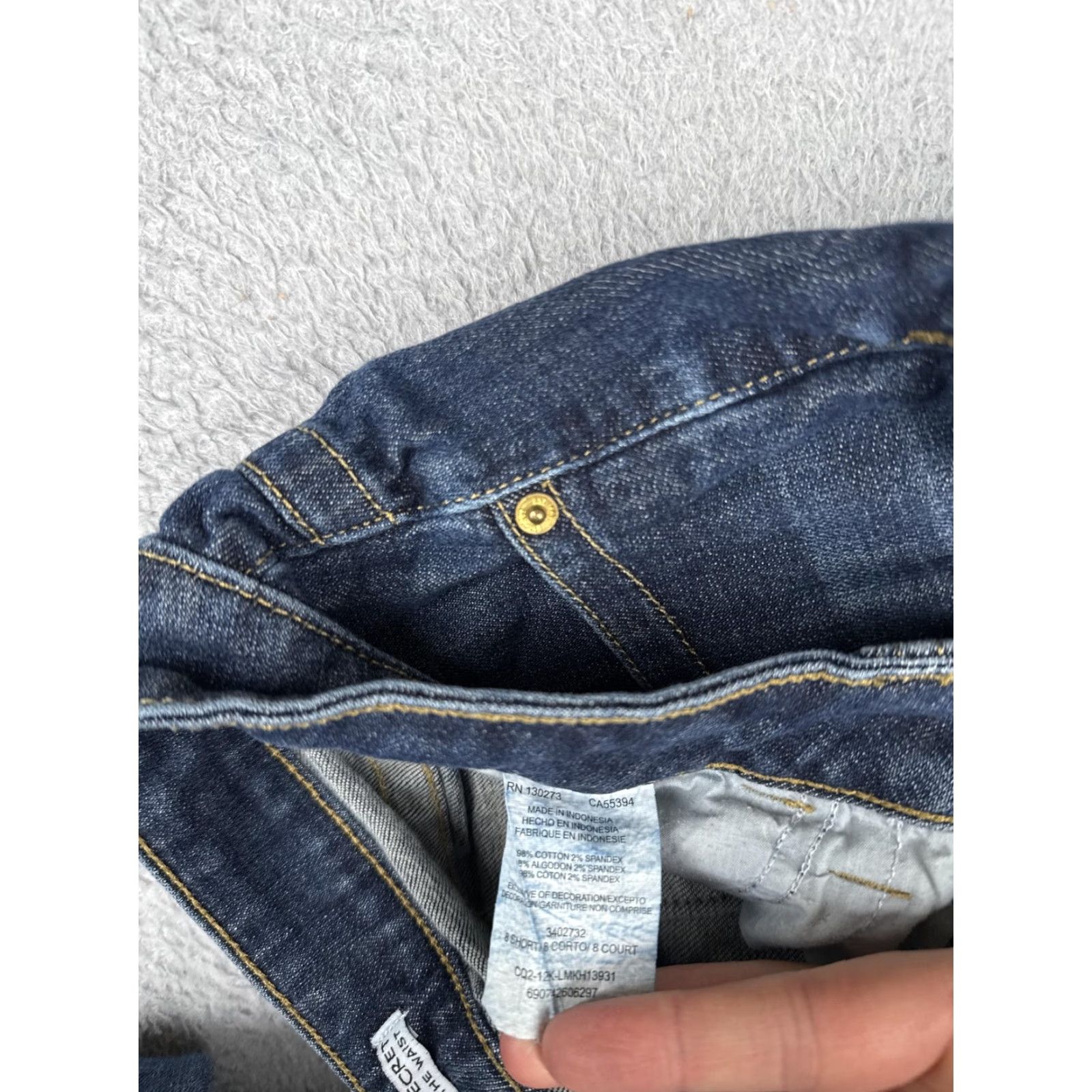 Lee LEE Jeans Slender Secret Straight Womens 8 Short Medium Wash Blue Stretch 28x28 Variety 5-Pocket Denim Regular Rise Mid 90s Womens Size 30" / US 8 / IT 44 - 7 Thumbnail