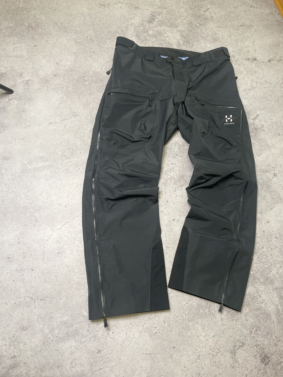 Haglofs Haglofs Gore-Tex Vassi Ski Pants Grey Men’s Size XL Size US 34 / EU 50 - 3 Thumbnail