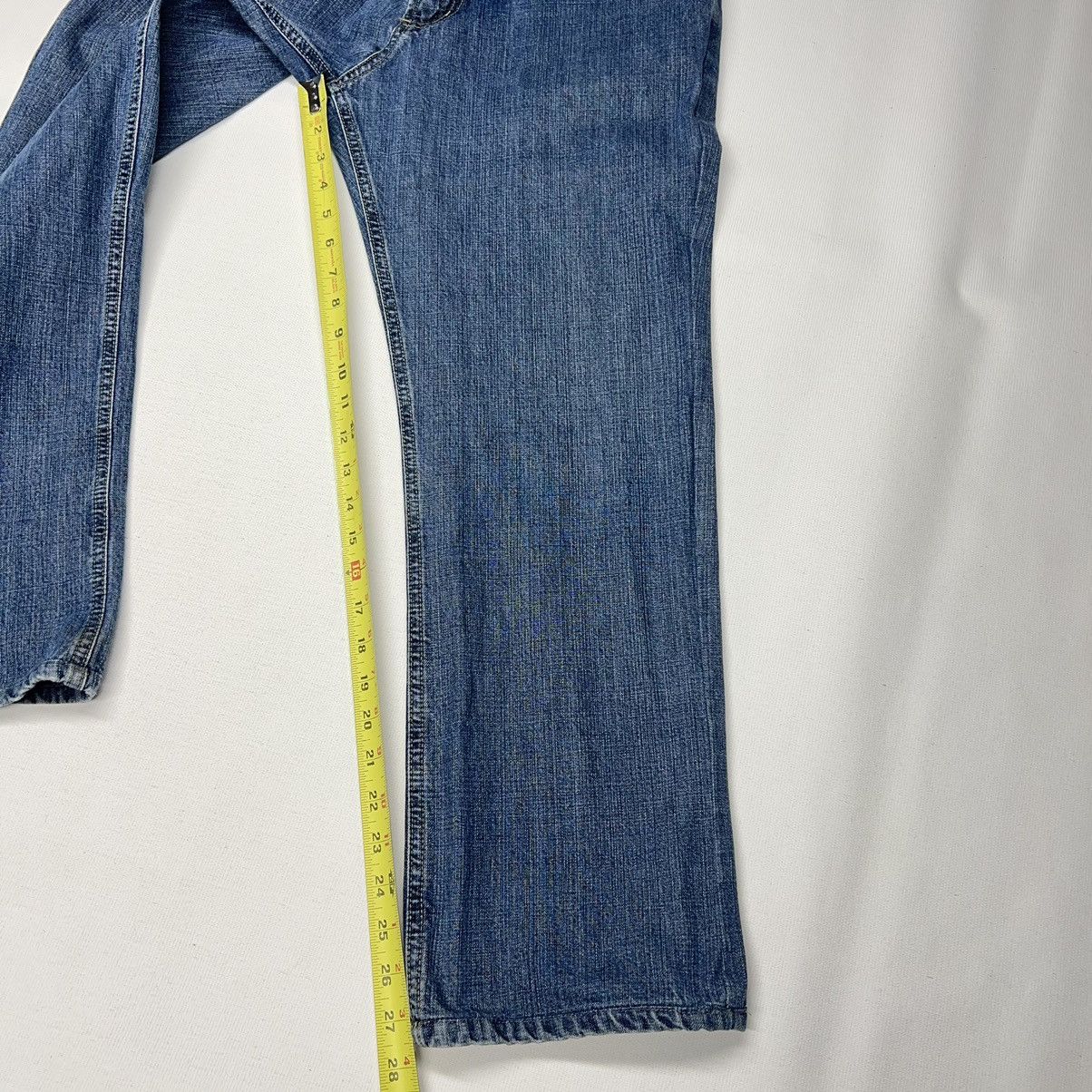 Vintage VTG Bruno Belloni Jeans Men’s 52 Blue Straight Fit Denim Size US 32 / EU 48 - 20 Thumbnail