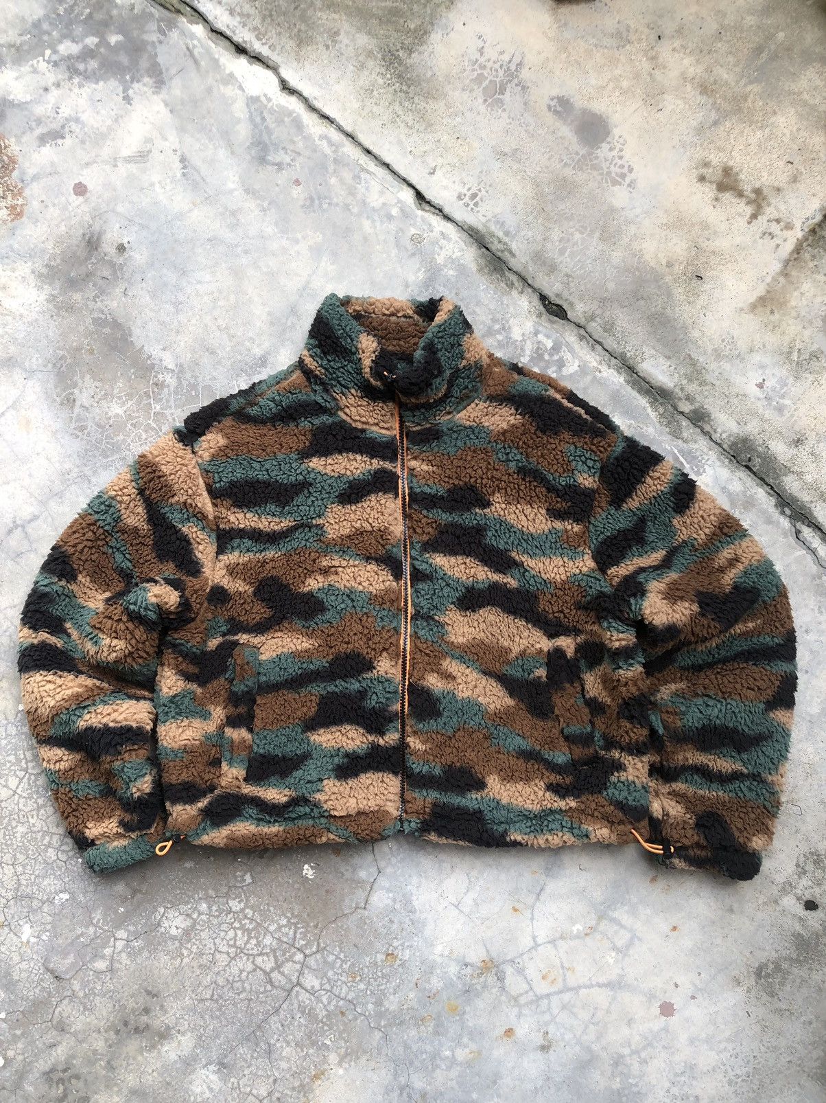 If Six Was Nine × Japanese Brand H&m Japanese Brand Camo Sherpa Fullzipper Jacket Size US M / EU 48-50 / 2 - 1 Thumbnail