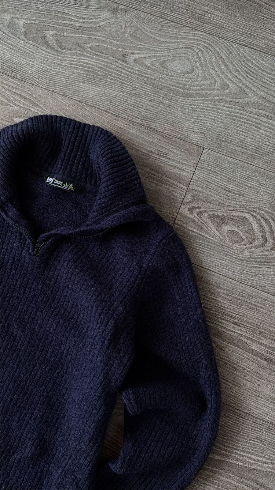 Helly Hansen Helly Hansen 100% Wool Lambs Regular Sweater Size L / US 10 / IT 46 - 2 Thumbnail