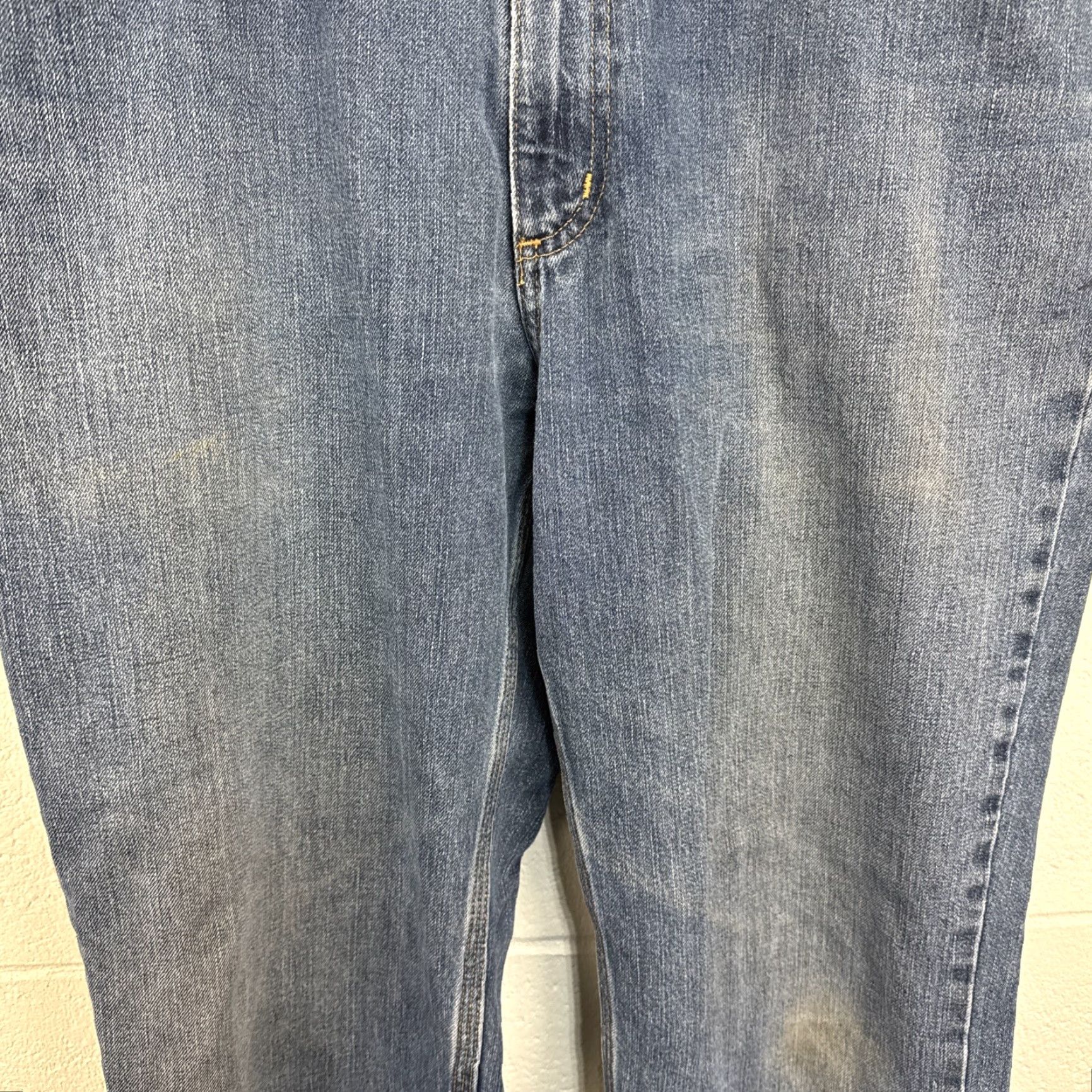 Carhartt Carhartt Jeans Relaxed Fit Mens 36x32 Medium Blue Denim 101483-968 Size US 36 / EU 52 - 5 Thumbnail