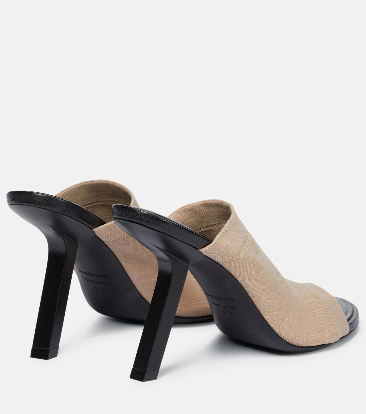 Balenciaga o1y0625 Mules in Beige Size US 5 / IT 35 - 3 Thumbnail
