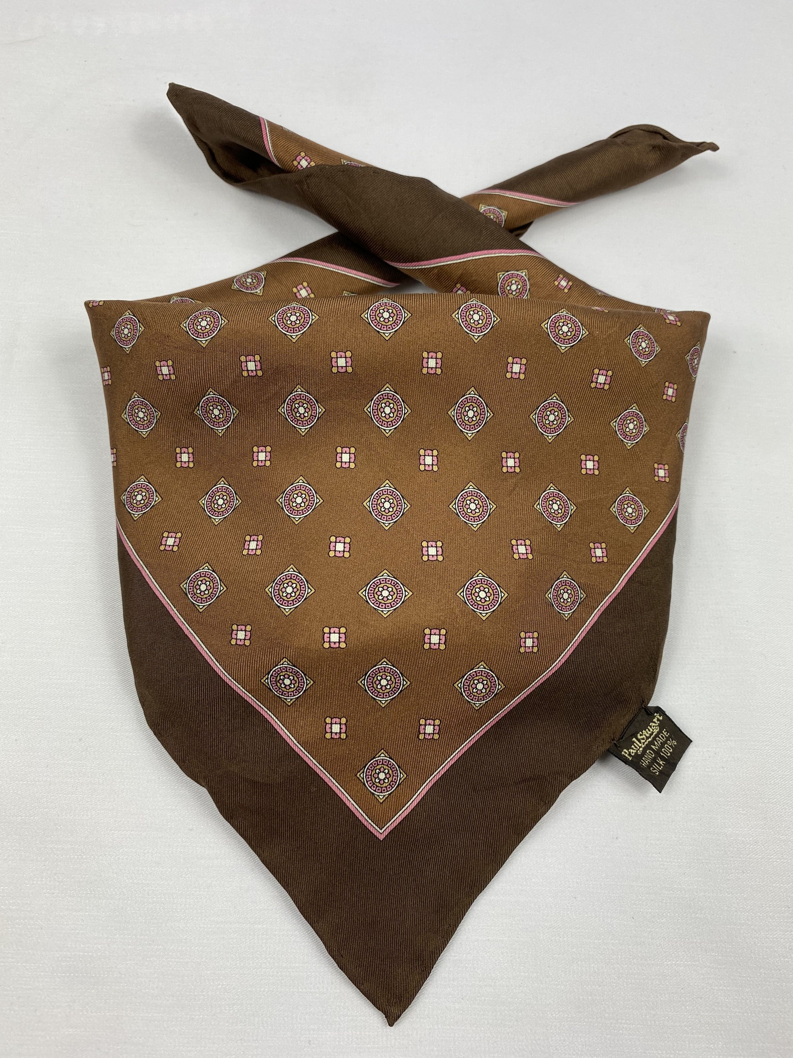 Paul Stuart × Vintage Paul Stuart Handkerchief / Bandana / Neckerchief Size ONE SIZE - 1 Thumbnail