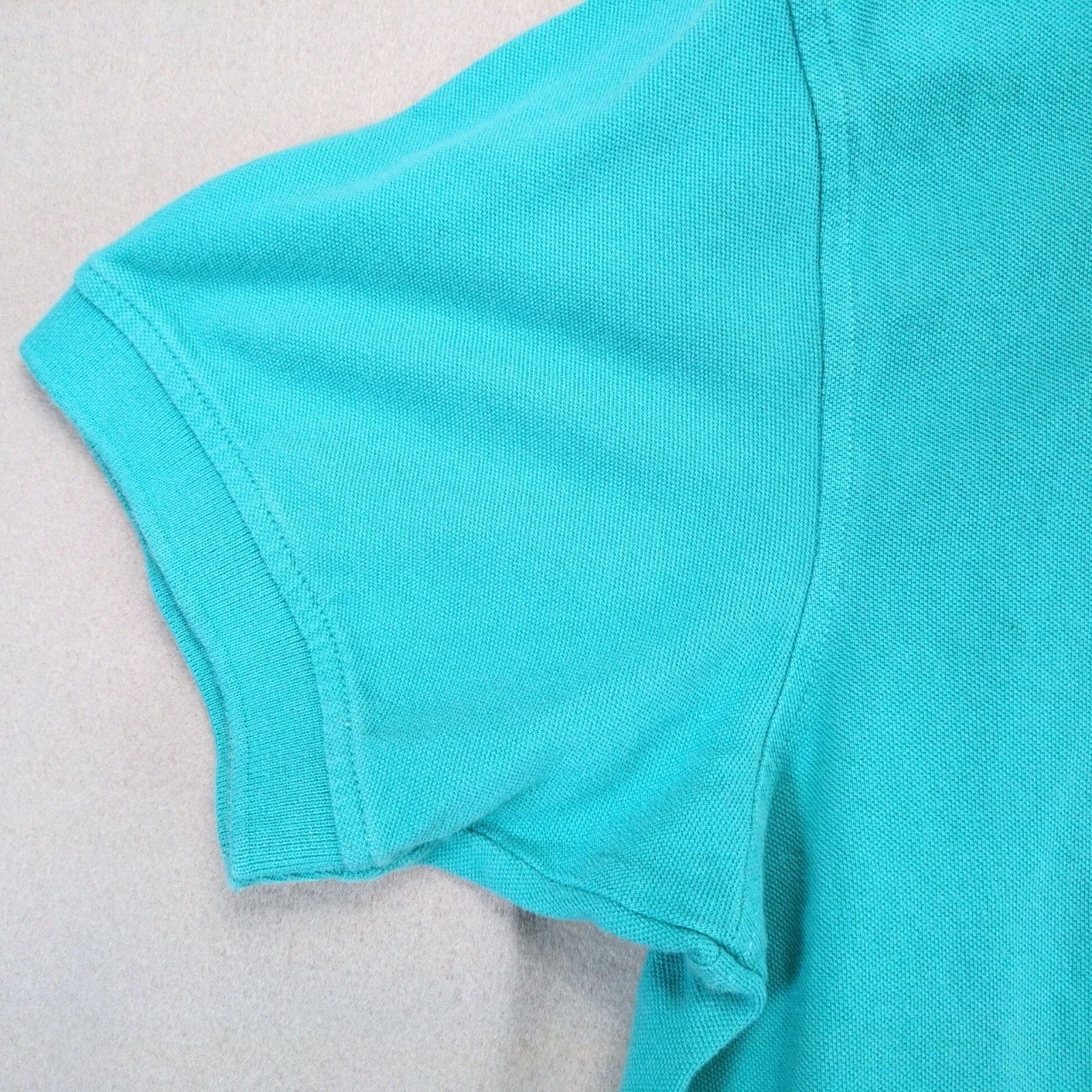 Tommy Hilfiger Tommy Hilfiger Teal Pique Polo Shirt Men's XL Short Sleeve Size US XL / EU 56 / 4 - 9 Thumbnail