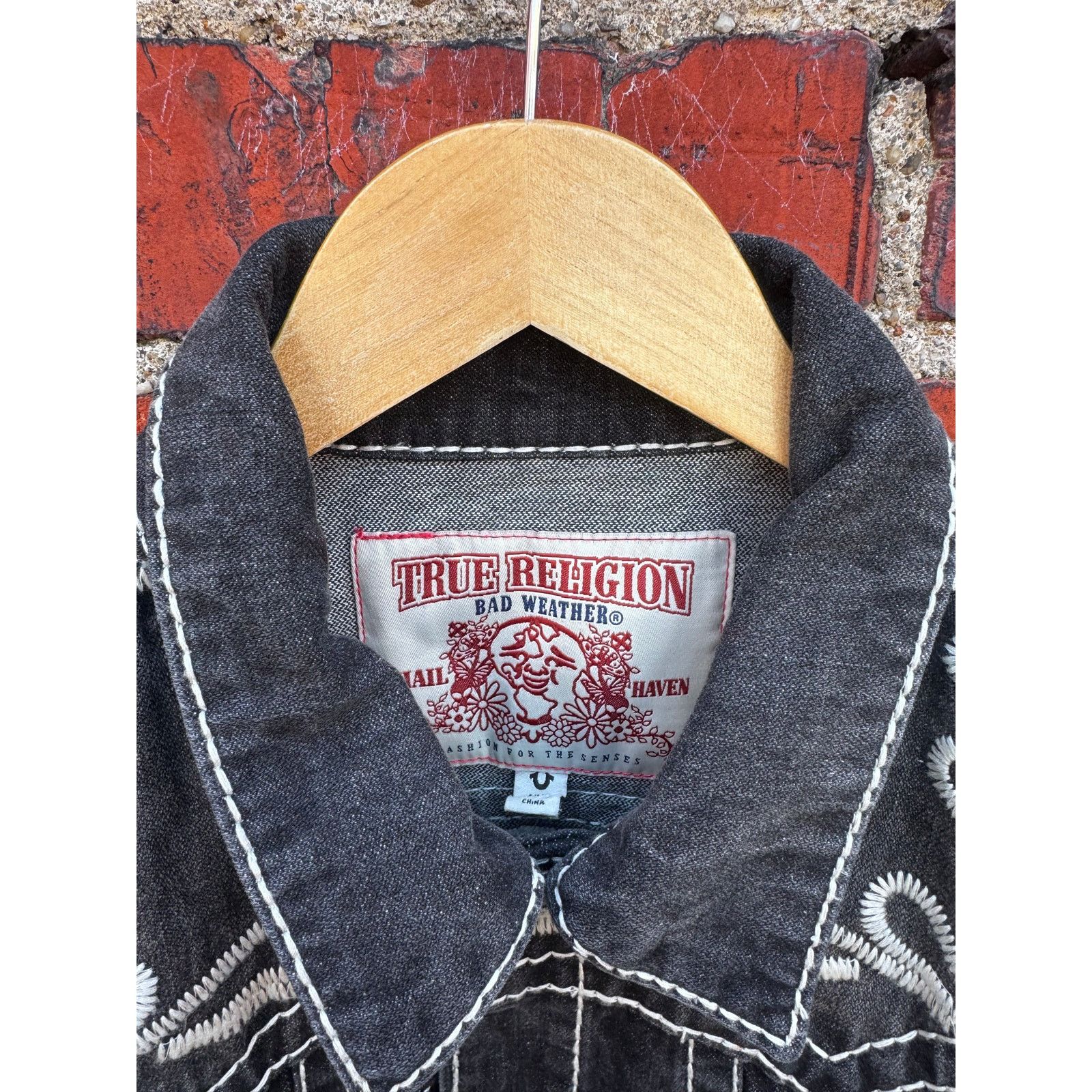 True Religion True Religion Chief Keef Bad Weather Black Denim Jacket Size US M / EU 48-50 / 2 - 3 Thumbnail