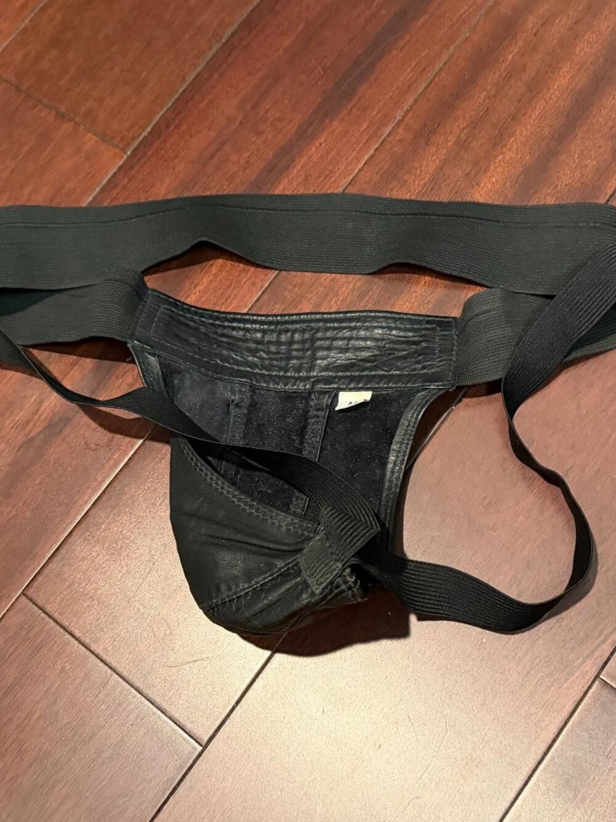 Other Male hide Leathers Chicago Men’s Leather Jockstrap Vintage Size ONE SIZE - 9 Thumbnail