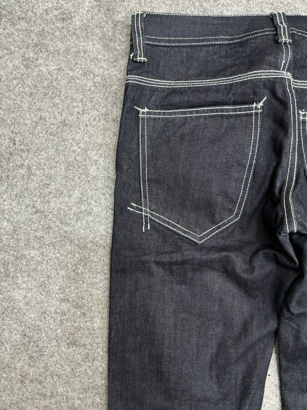 Japanese Brand 💥 Japan Style💥Eta Doro Midas Rare Design Slim Denim F511 Size US 31 - 11 Thumbnail