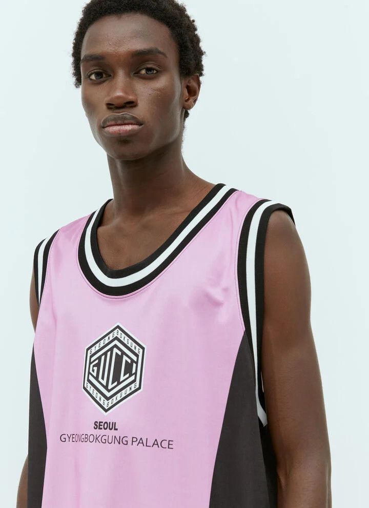 Gucci o1loc1c1225 778020 Technical Jersey Tank Top in Multicolor Size US S / EU 44-46 / 1 - 4 Thumbnail