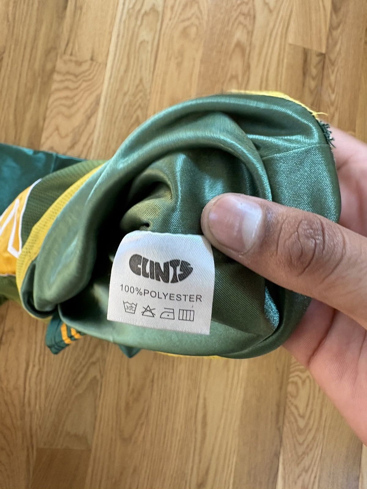 Clints Clints Step Correct Y2K Shiny Gradient Football Jersey L Size US L / EU 52-54 / 3 - 8 Thumbnail
