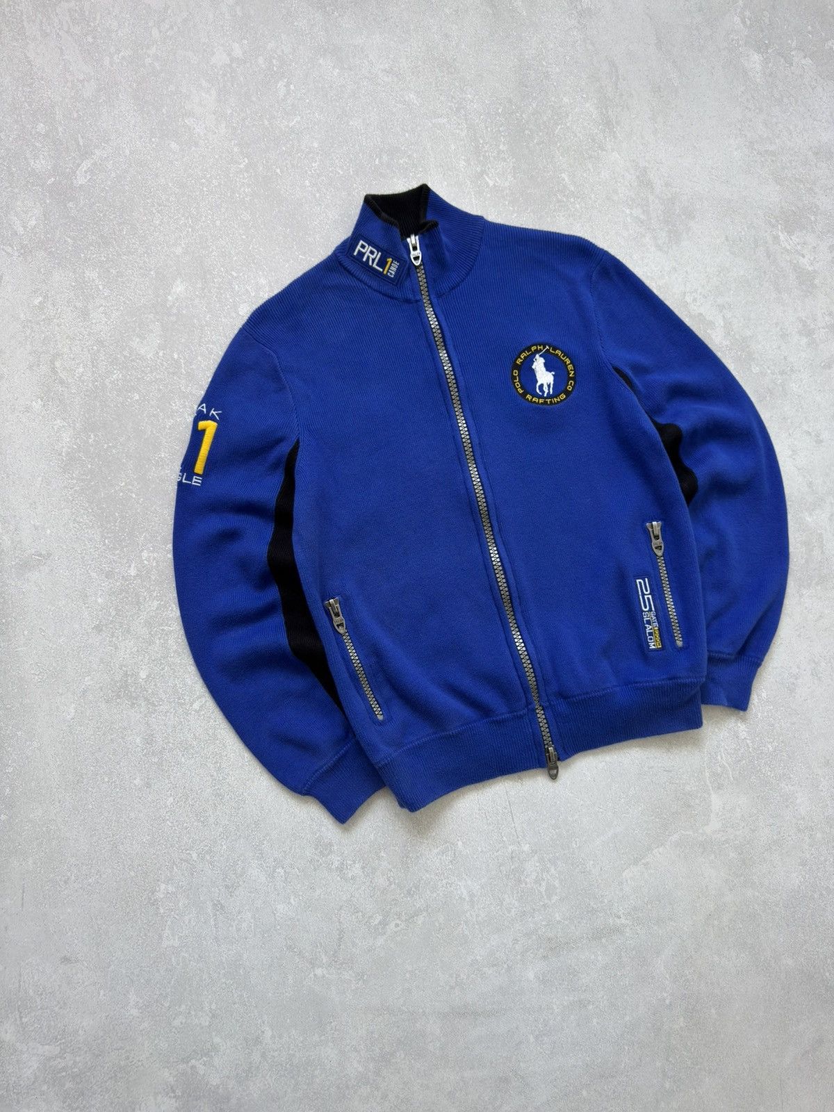 Vintage Polo Ralph Lauren K1 Kayak Rafting Zip Jacket PRL1