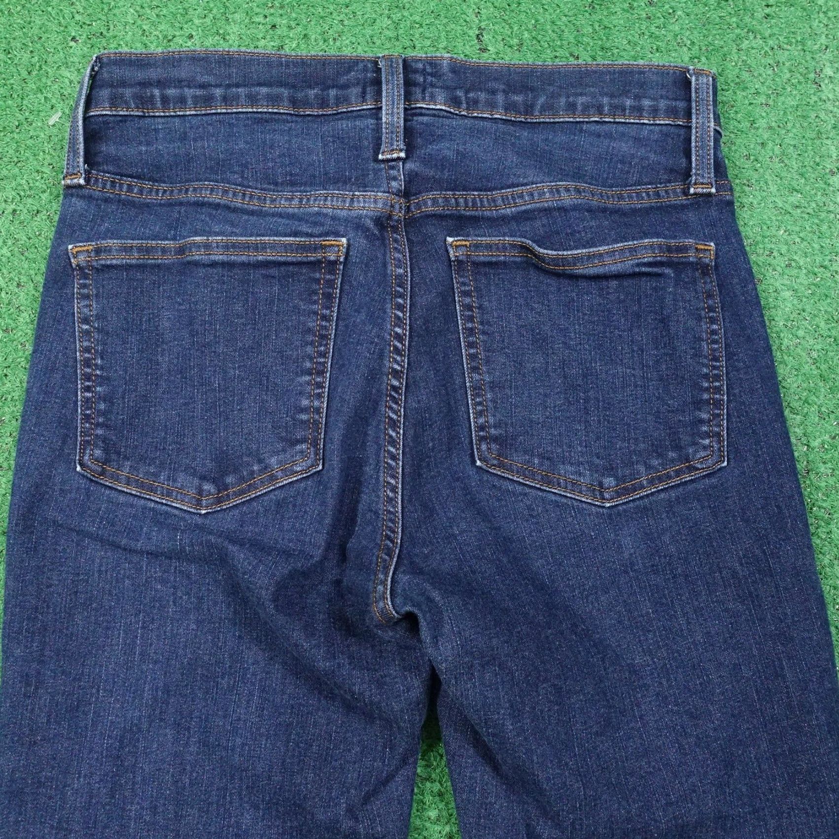 J.Crew J.CREW Jeans Womens 27 Blue 9 Inch Toothpick Skinny Stretch Denim Dark Wash Size 27" / US 4 / IT 40 - 5 Thumbnail