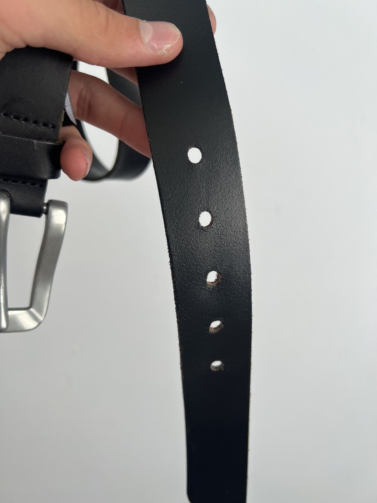 Diesel Diesel Belt Leather Black Vintage Size ONE SIZE - 8 Thumbnail