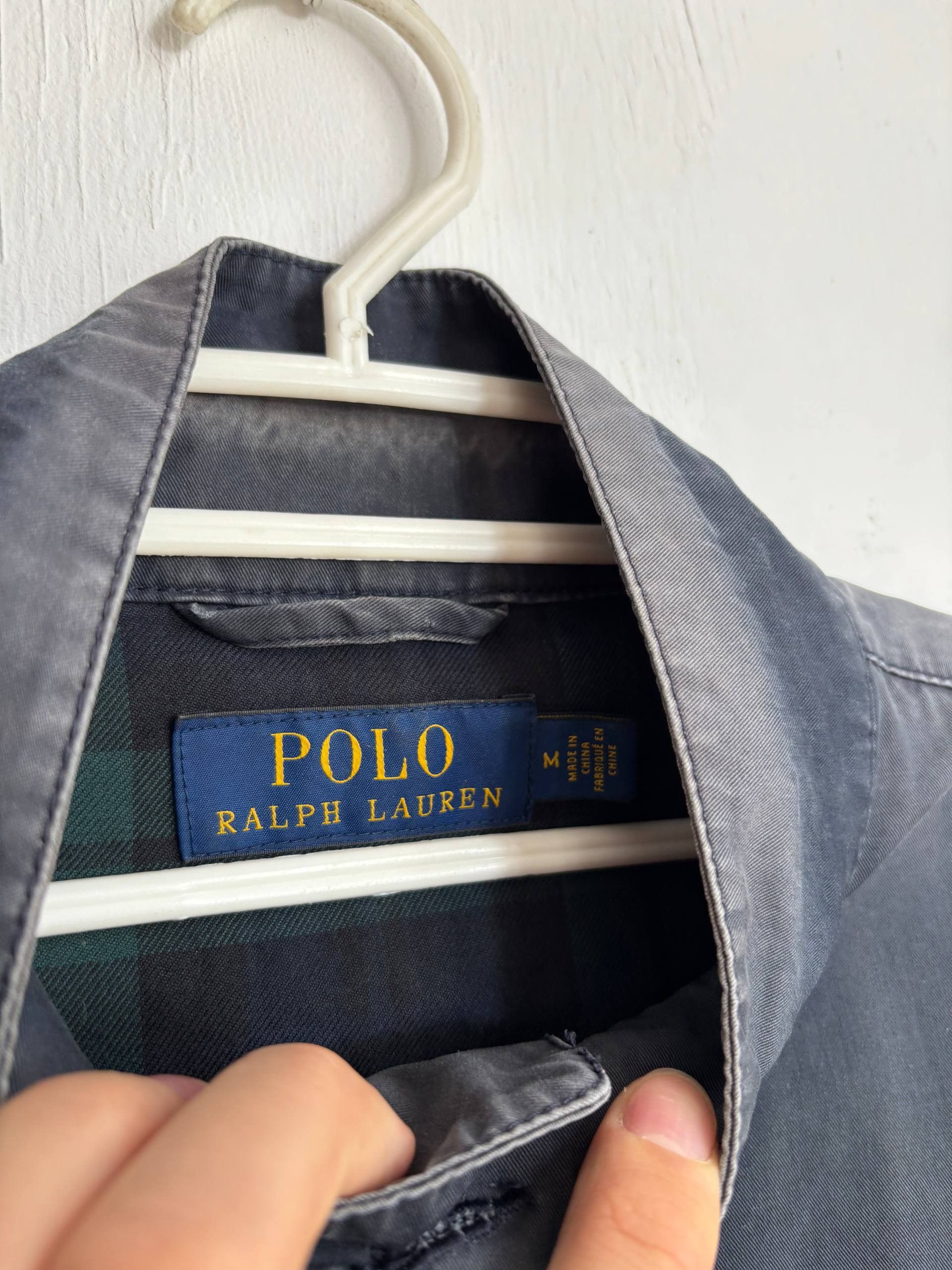 Polo Ralph Lauren 1 of 1 Polo Ralph Lauren Distressed Sun Fade Bomber Jacket Size US L / EU 52-54 / 3 - 5 Thumbnail