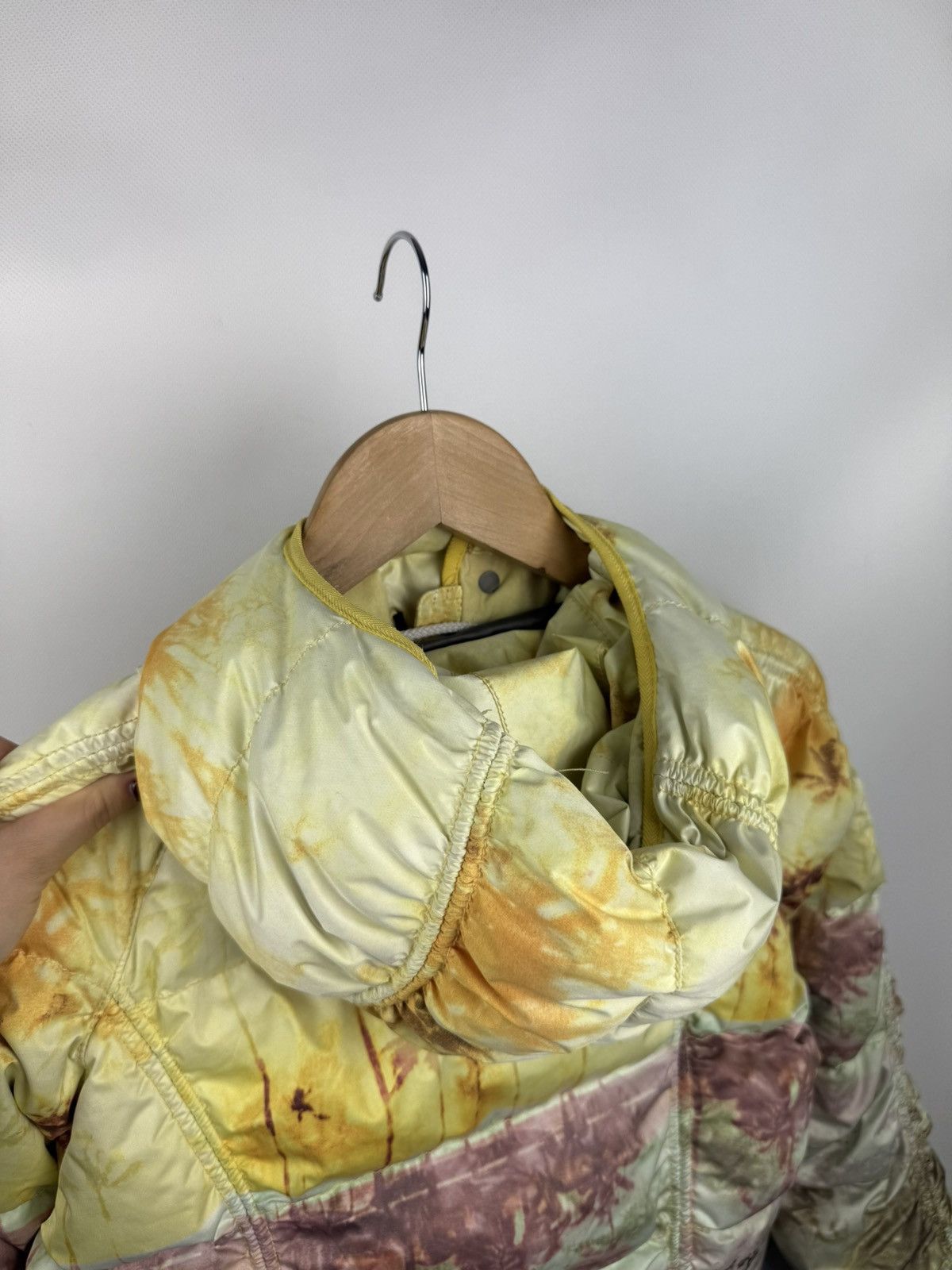 Japanese Brand KRU Ladies Hooded Down Puffer Patterned Ski Jacket Size XS Size XS / US 0-2 / IT 36-38 - 18 Thumbnail