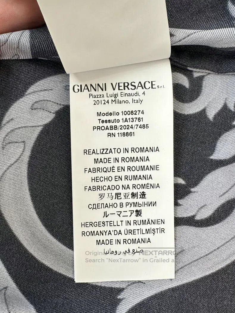 Versace Versace Baroque long-sleeved shirt Size US M / EU 48-50 / 2 - 6 Thumbnail